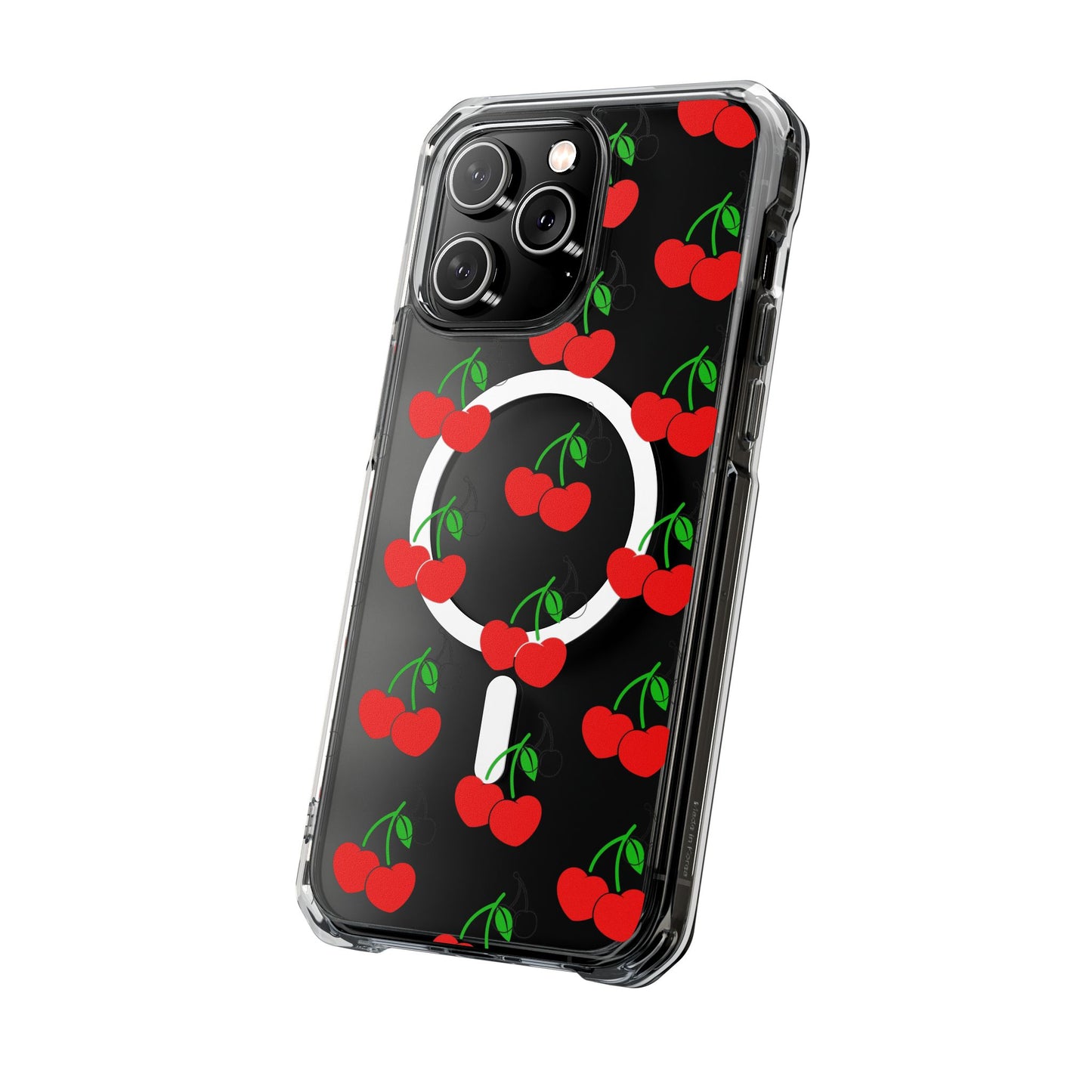 Phone Case with Cherry Design - MagSafe
