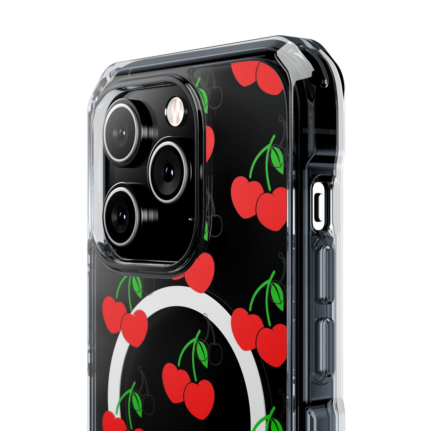Phone Case with Cherry Design - MagSafe