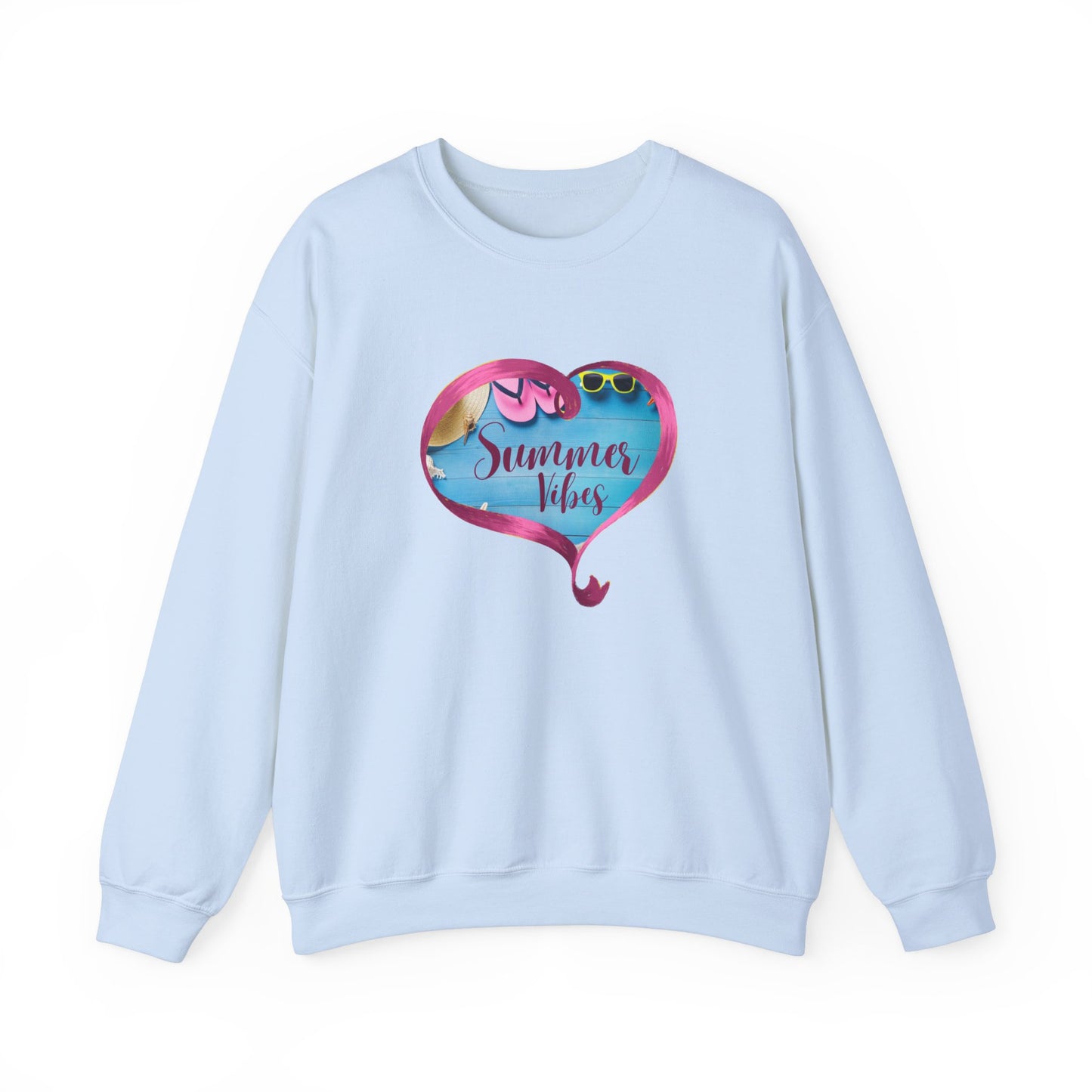 Summer Sweater for the cold nights at the beach, Crewneck Sweatshirt for when it starts getting cold at night