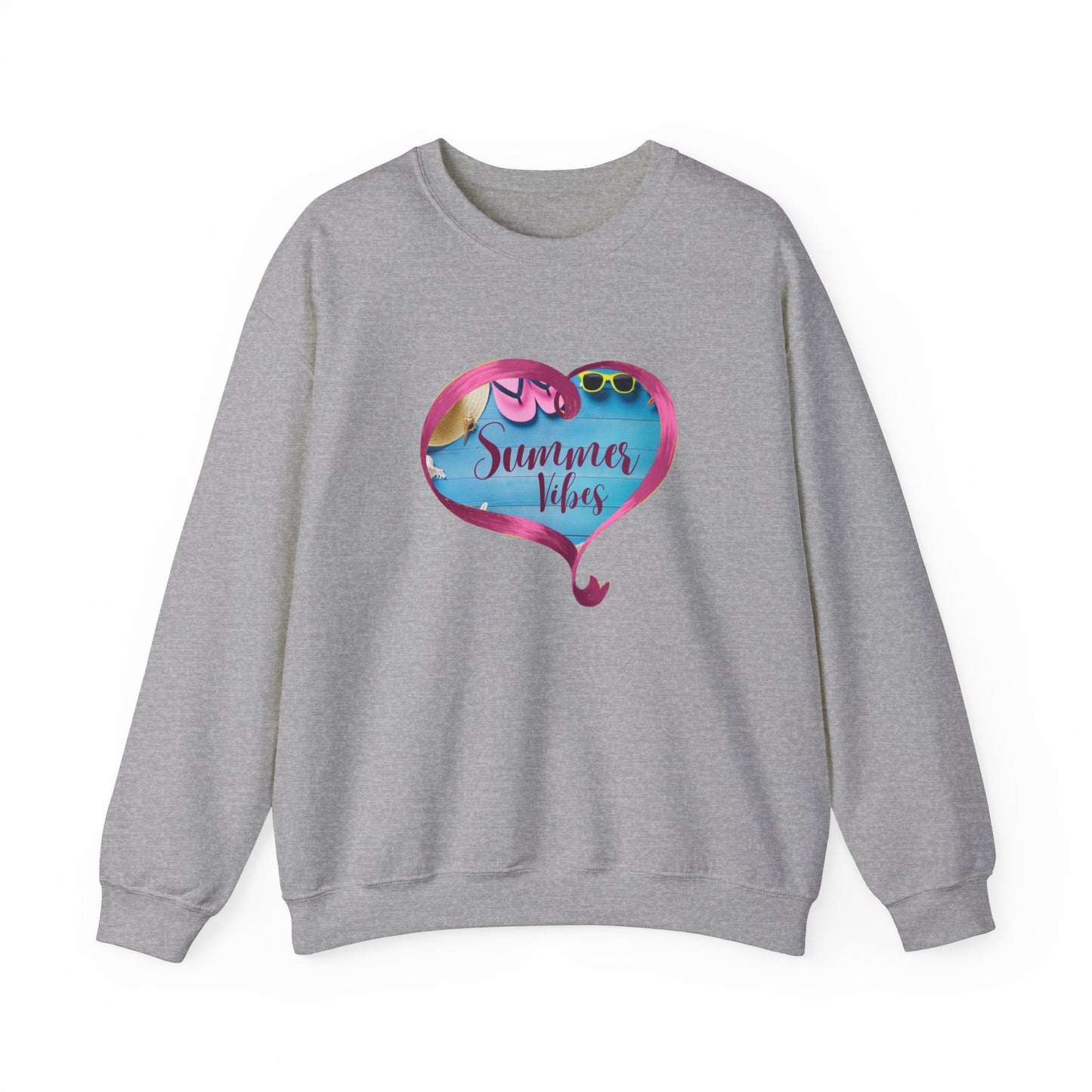 Summer Sweater for the cold nights at the beach, Crewneck Sweatshirt for when it starts getting cold at night