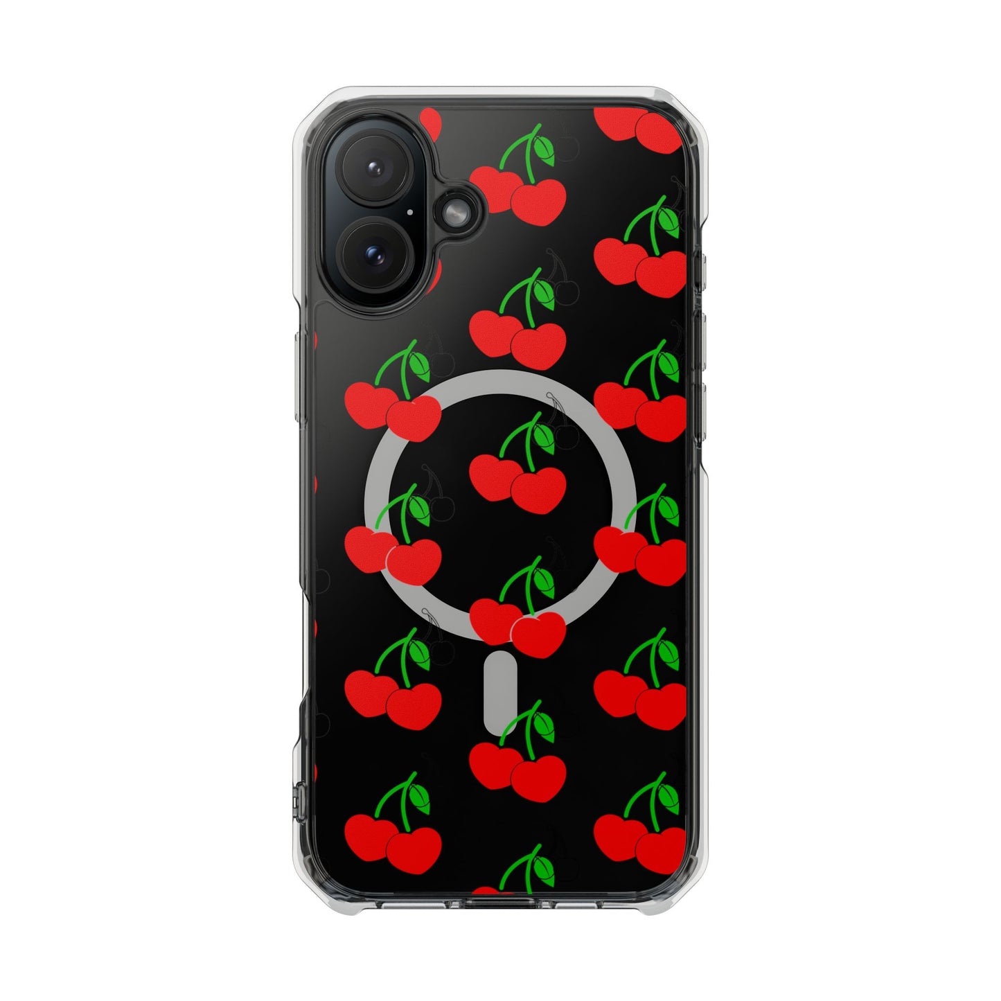 Phone Case with Cherry Design - MagSafe