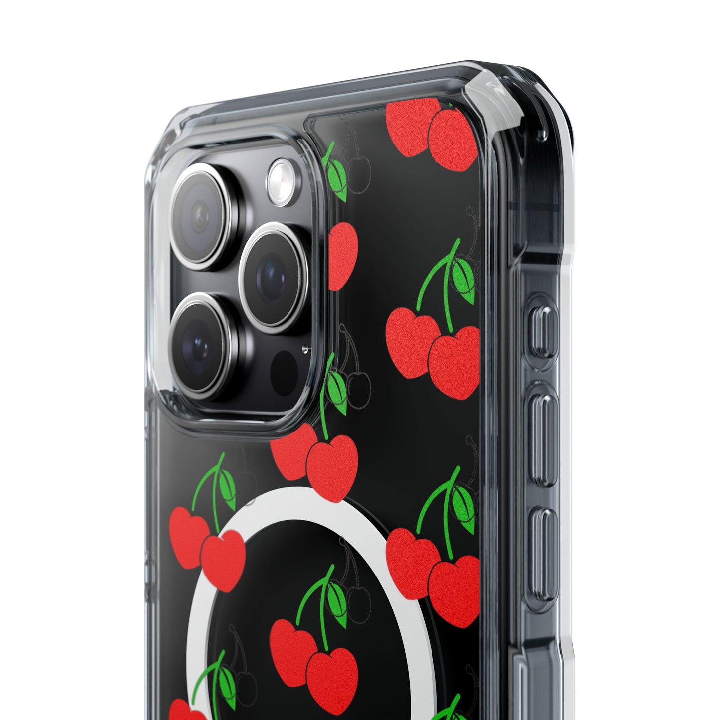 Phone Case with Cherry Design - MagSafe