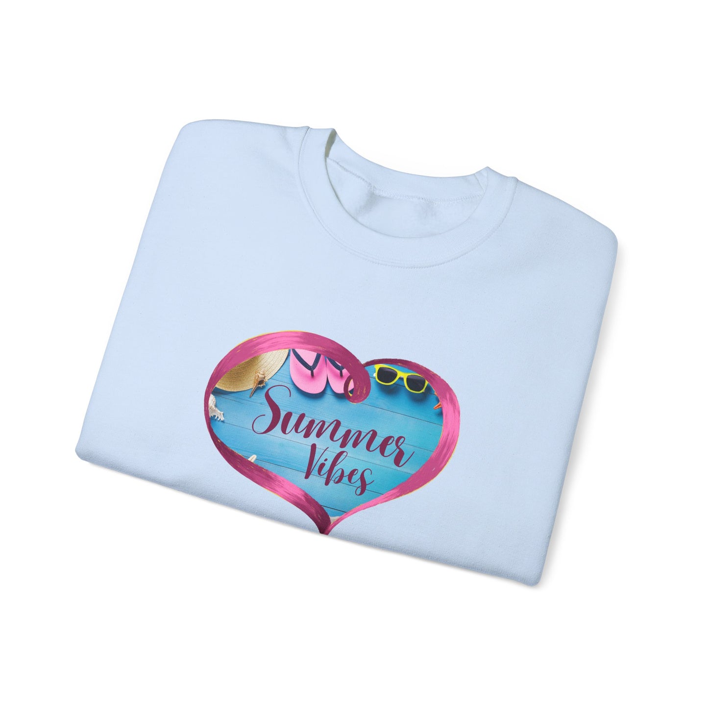 Summer Sweater for the cold nights at the beach, Crewneck Sweatshirt for when it starts getting cold at night