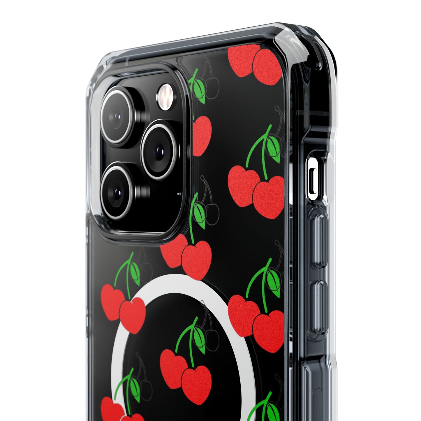 Phone Case with Cherry Design - MagSafe