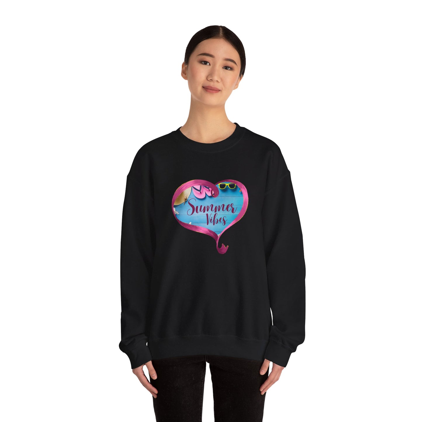 Summer Sweater for the cold nights at the beach, Crewneck Sweatshirt for when it starts getting cold at night