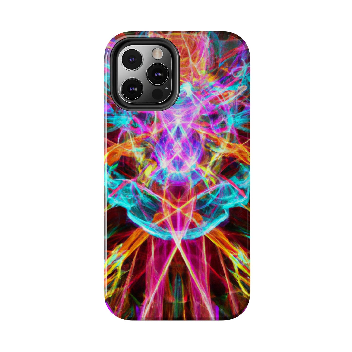 Phone Case - Electrifying Energy Design, colorful phone case, colorful Iphone Case, colorful Samsung phone case