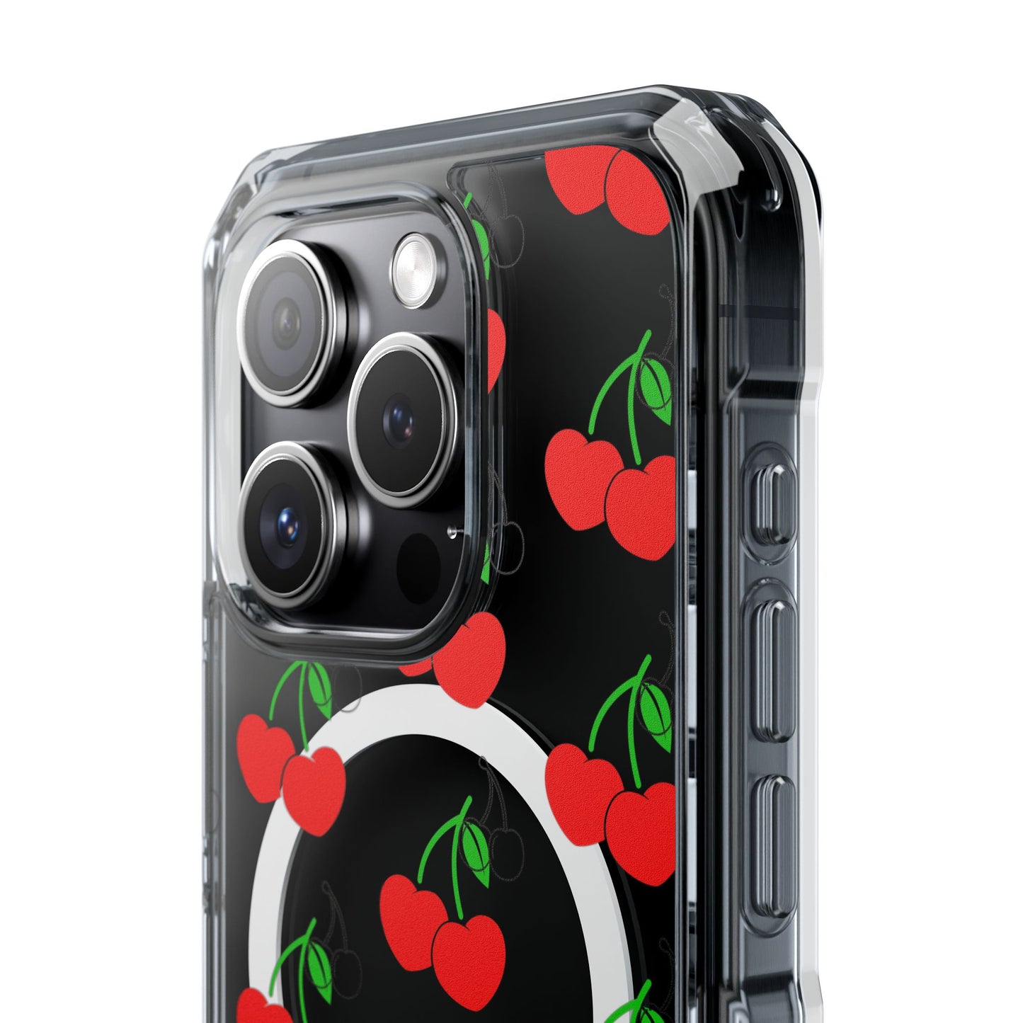 Phone Case with Cherry Design - MagSafe