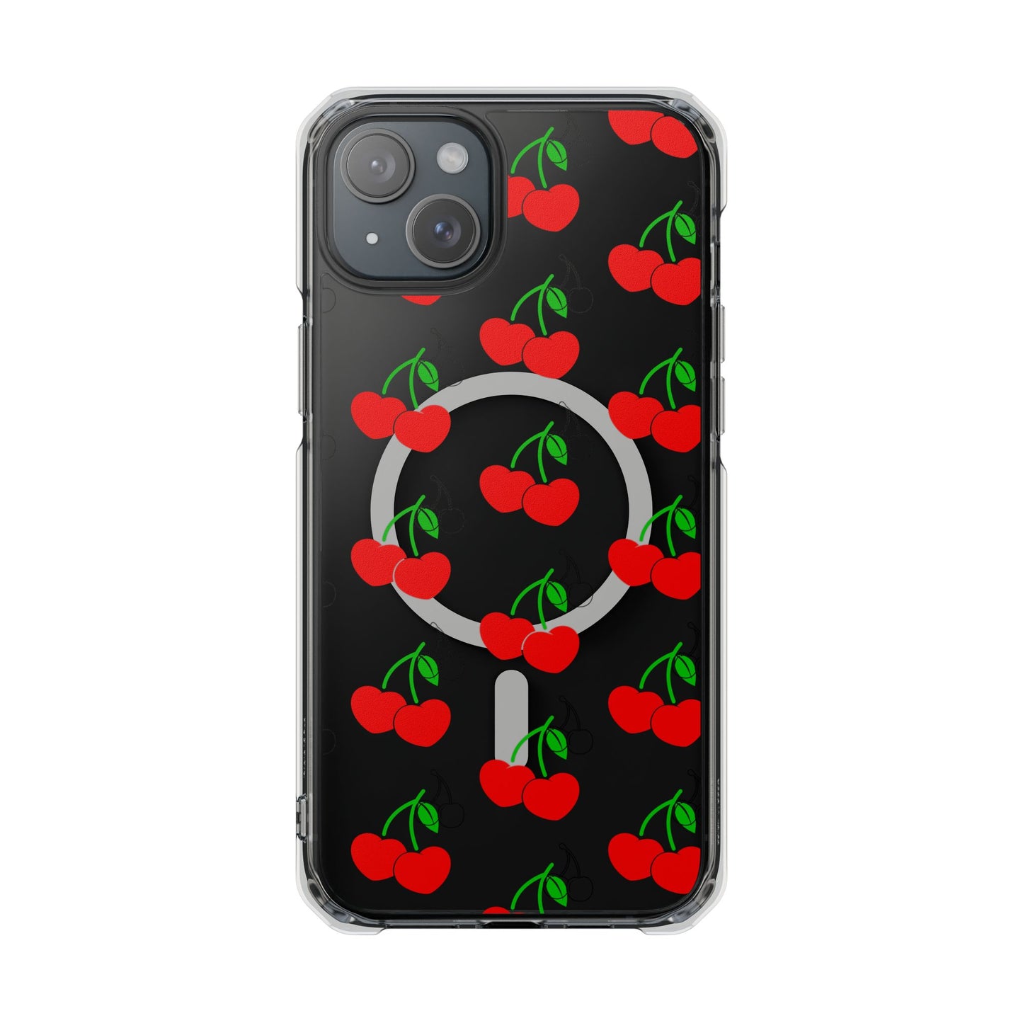 Phone Case with Cherry Design - MagSafe