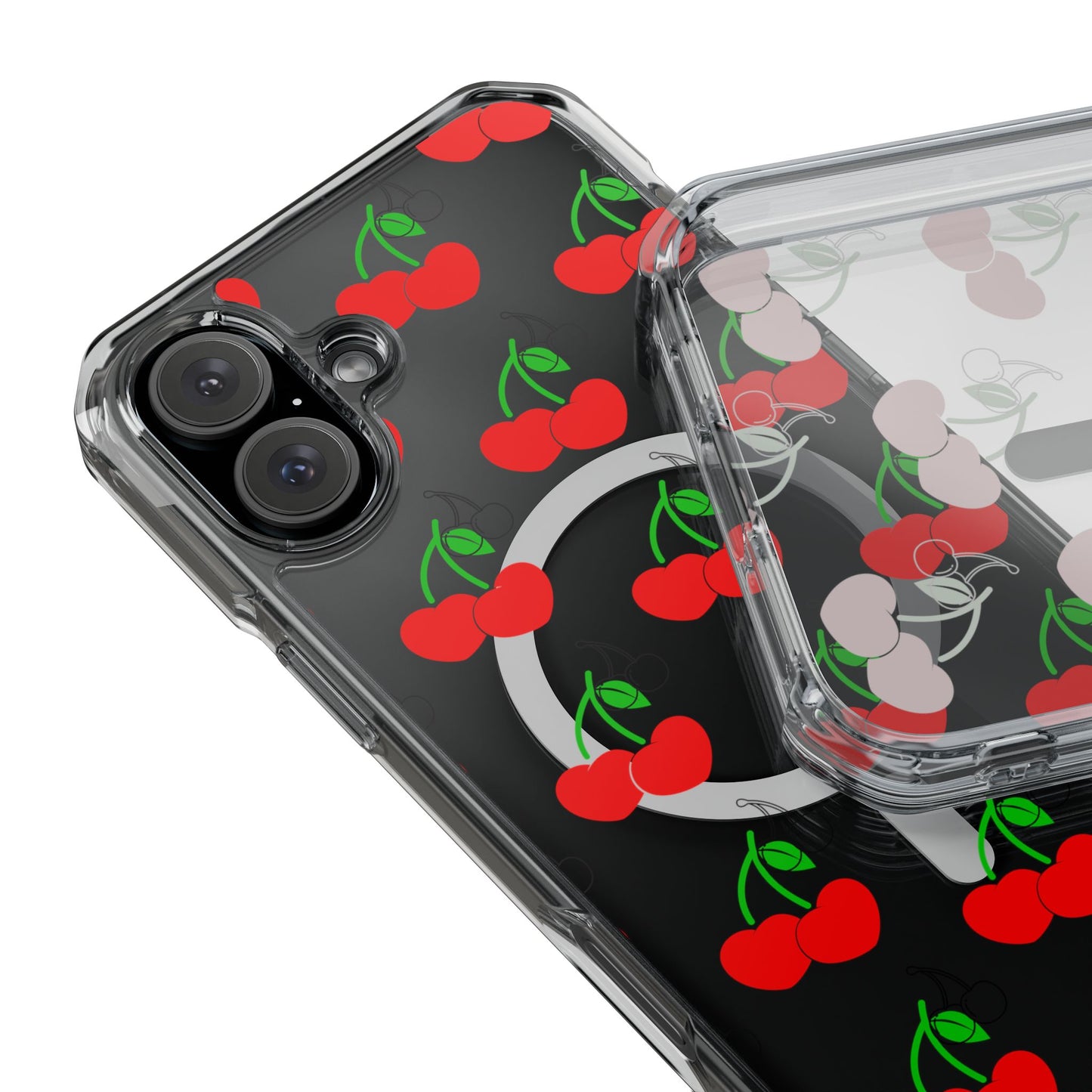 Phone Case with Cherry Design - MagSafe