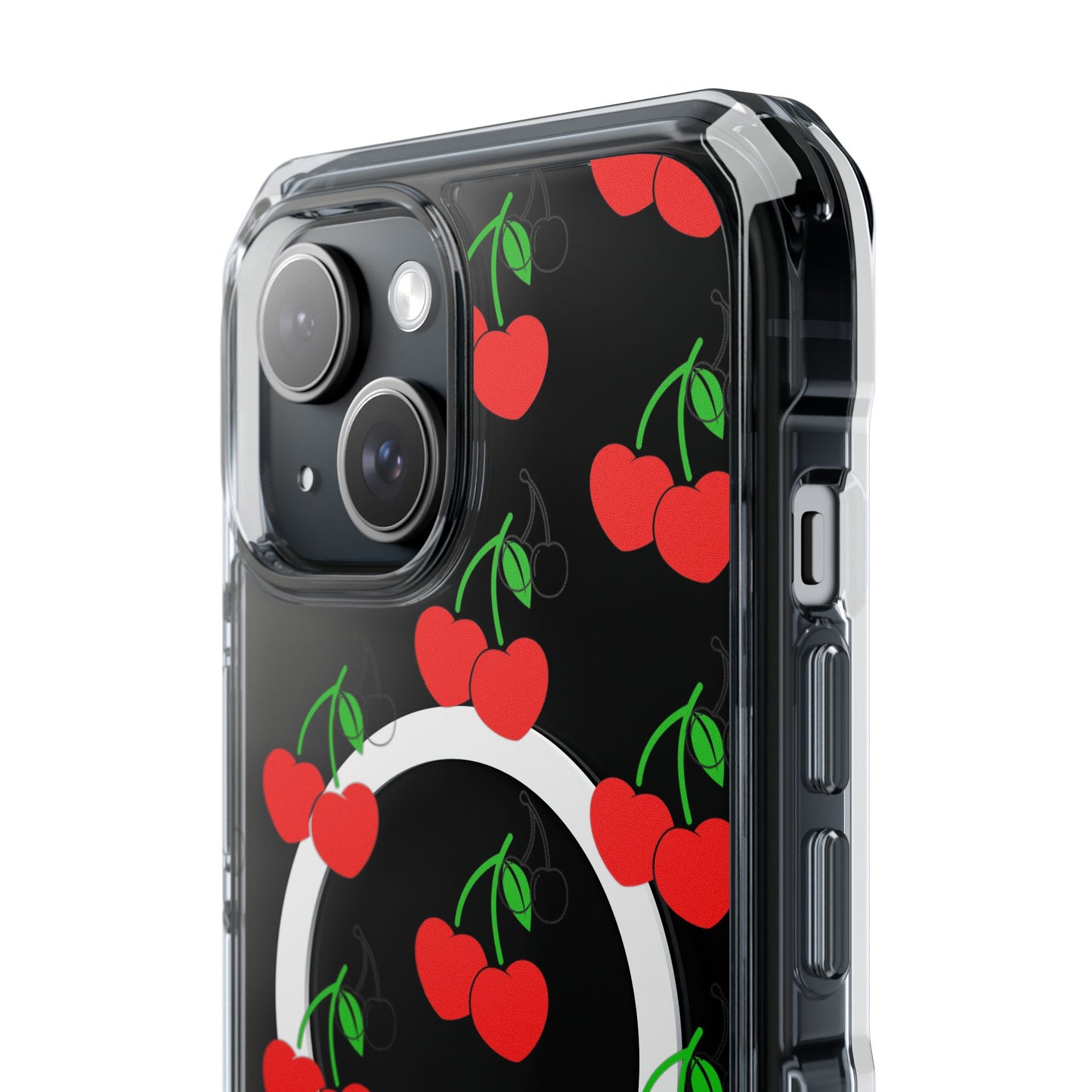 Phone Case with Cherry Design - MagSafe