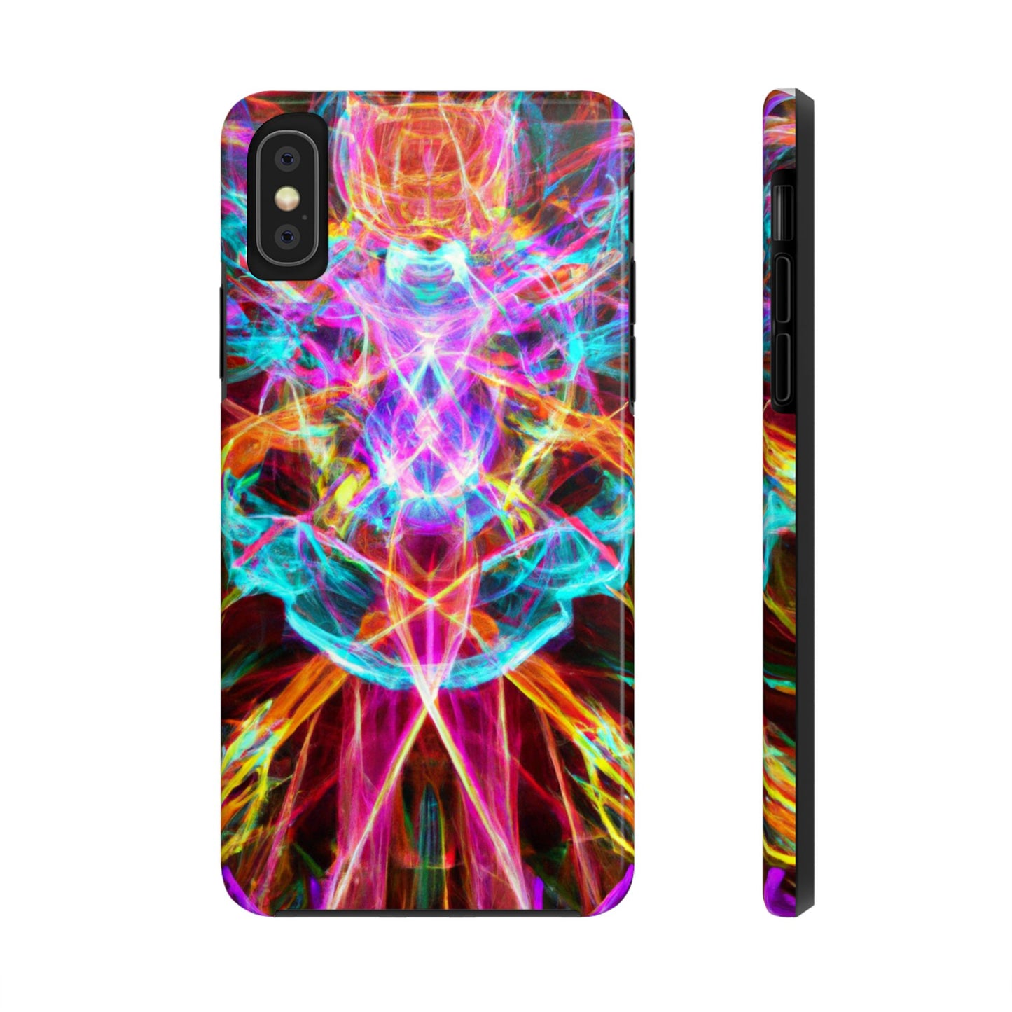 Phone Case - Electrifying Energy Design, colorful phone case, colorful Iphone Case, colorful Samsung phone case