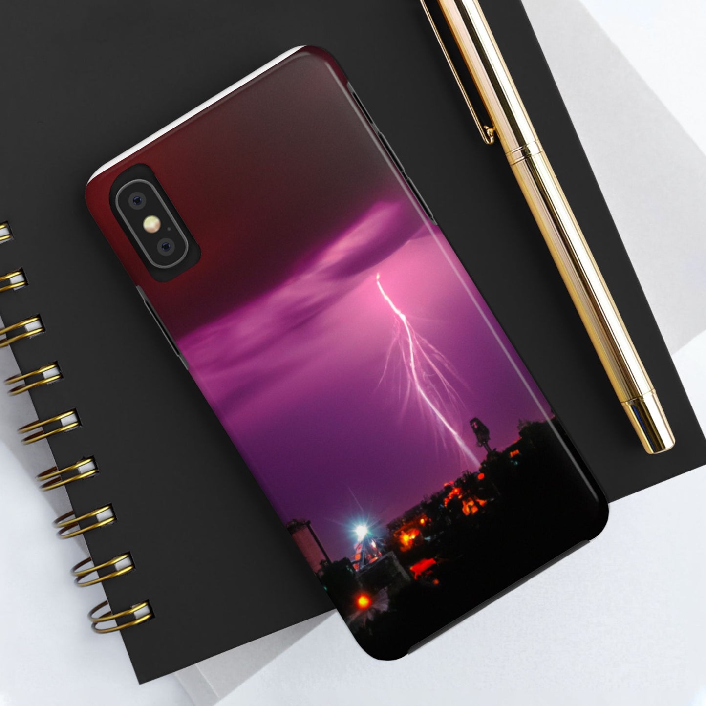 Lightning strike Phone Case for iPhone15, iPhone14, iPhone 8, Samsung Tough Phone Cases, Protect your Phone