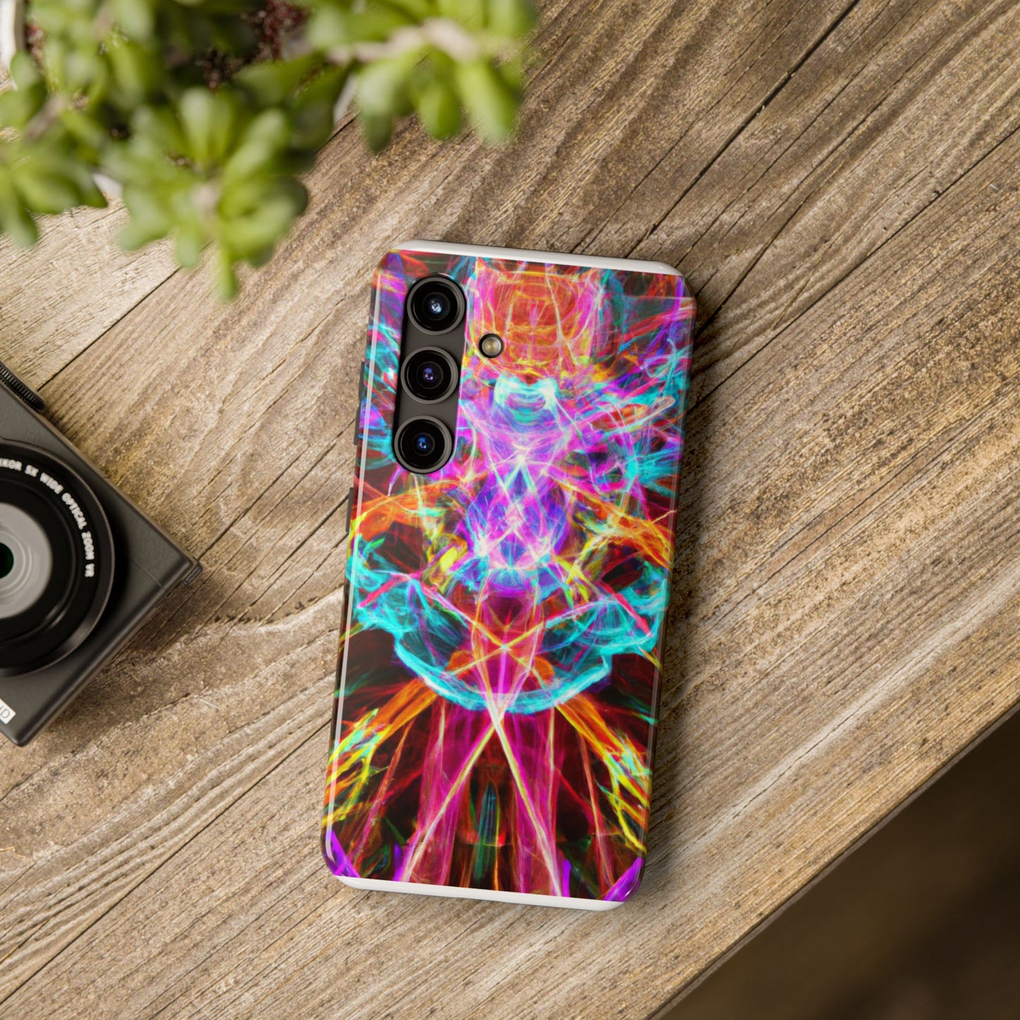 Phone Case - Electrifying Energy Design, colorful phone case, colorful Iphone Case, colorful Samsung phone case