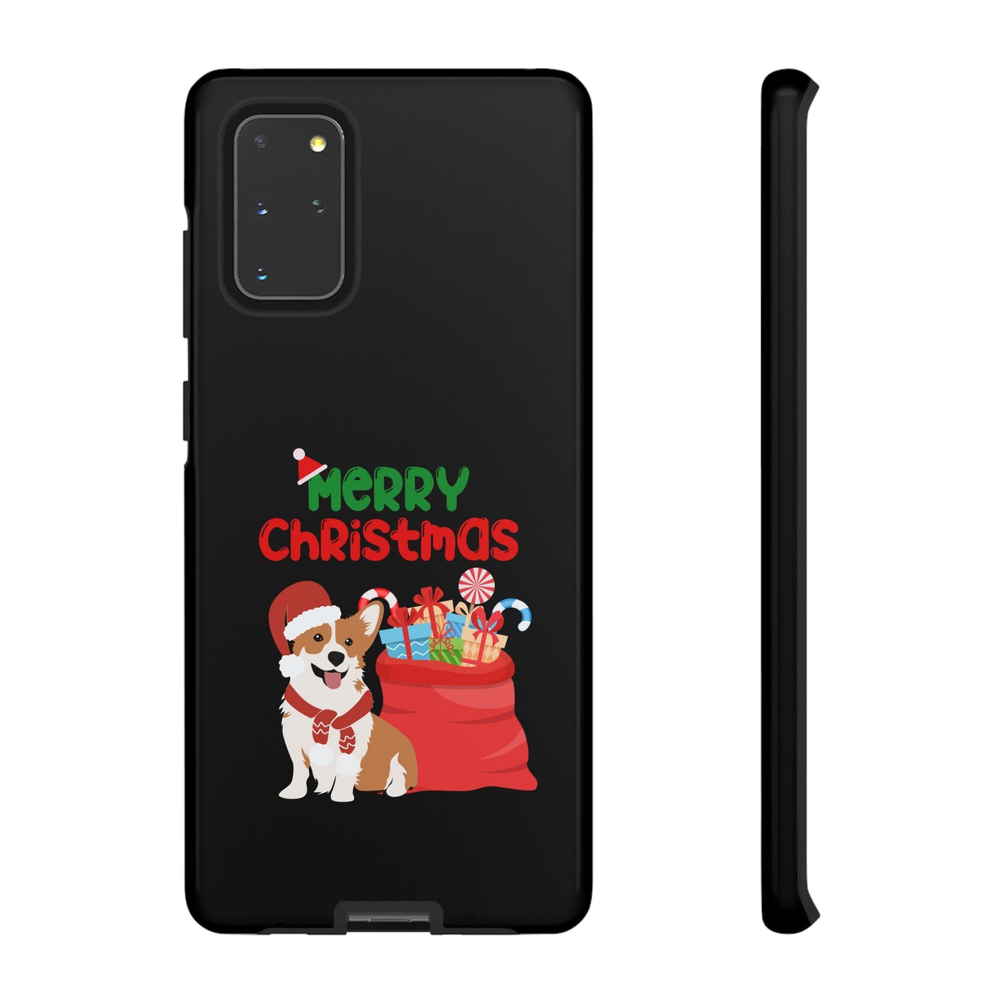 Phone Case Dog Santa Merry Christmas