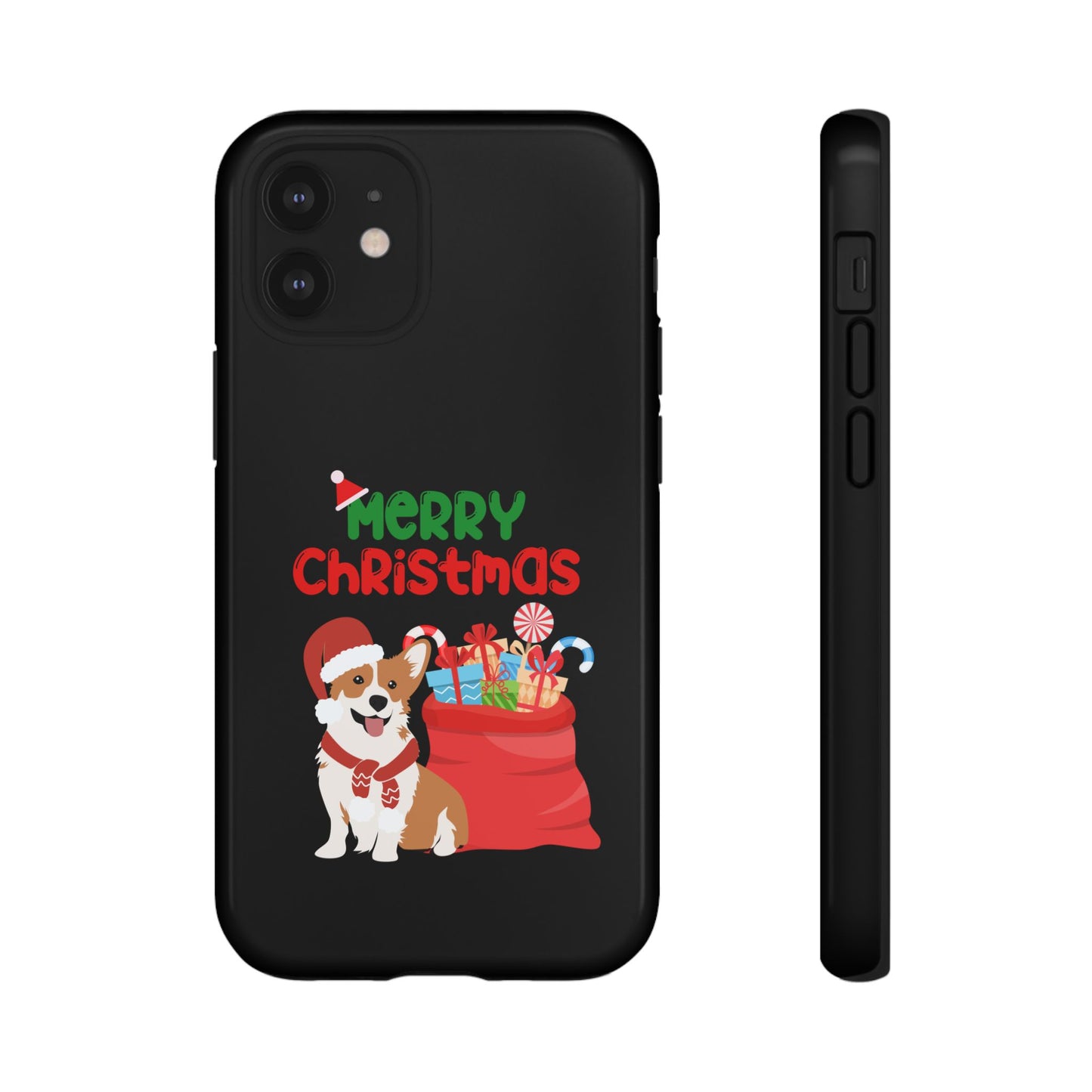 Phone Case Dog Santa Merry Christmas