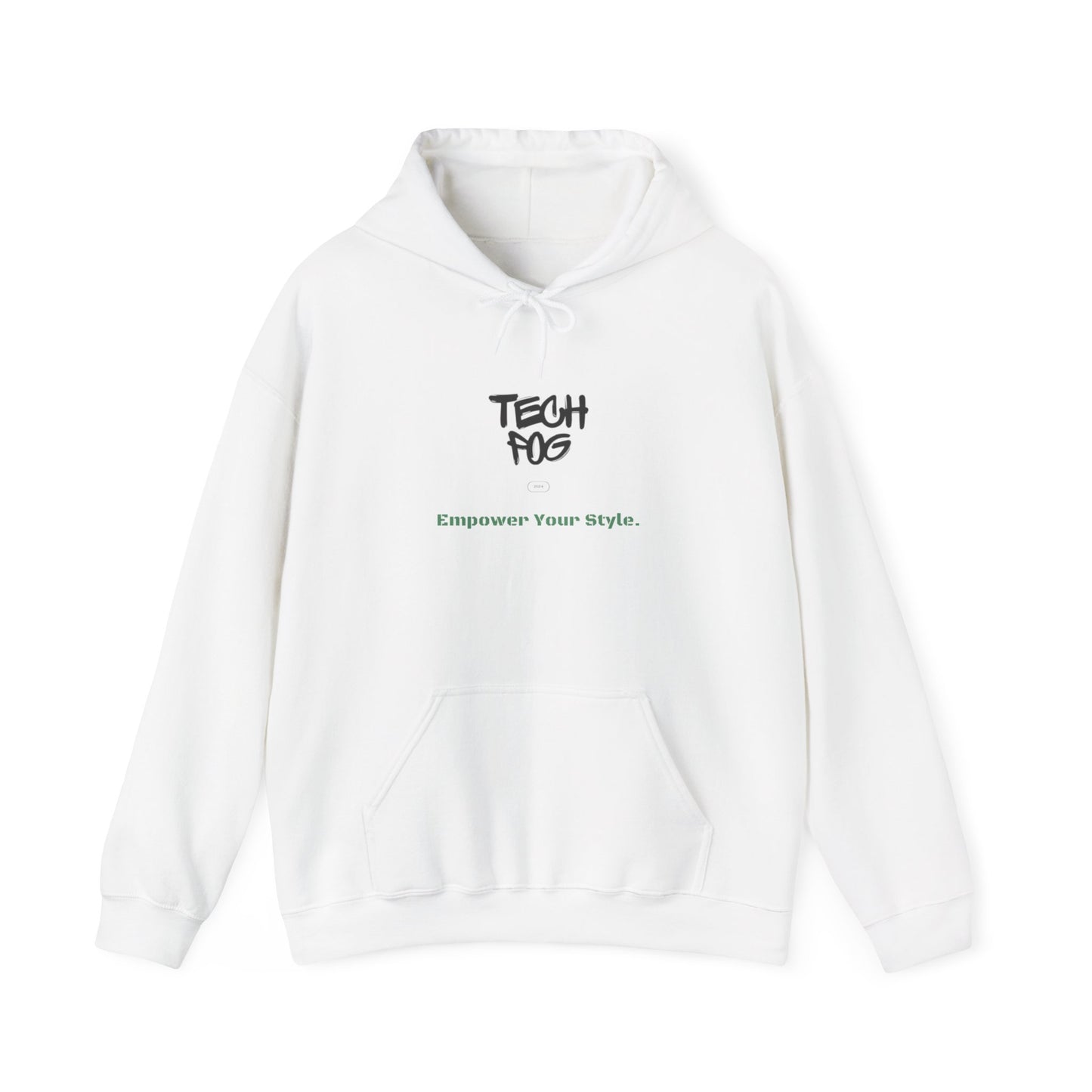 Hooded Sweatshirt - Tech POG Empower Your Style Message