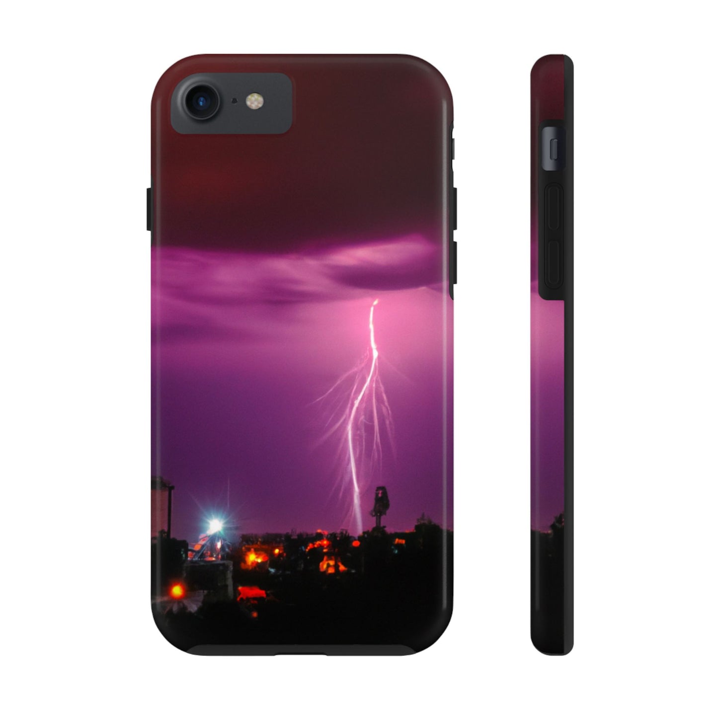 Lightning strike Phone Case for iPhone15, iPhone14, iPhone 8, Samsung Tough Phone Cases, Protect your Phone