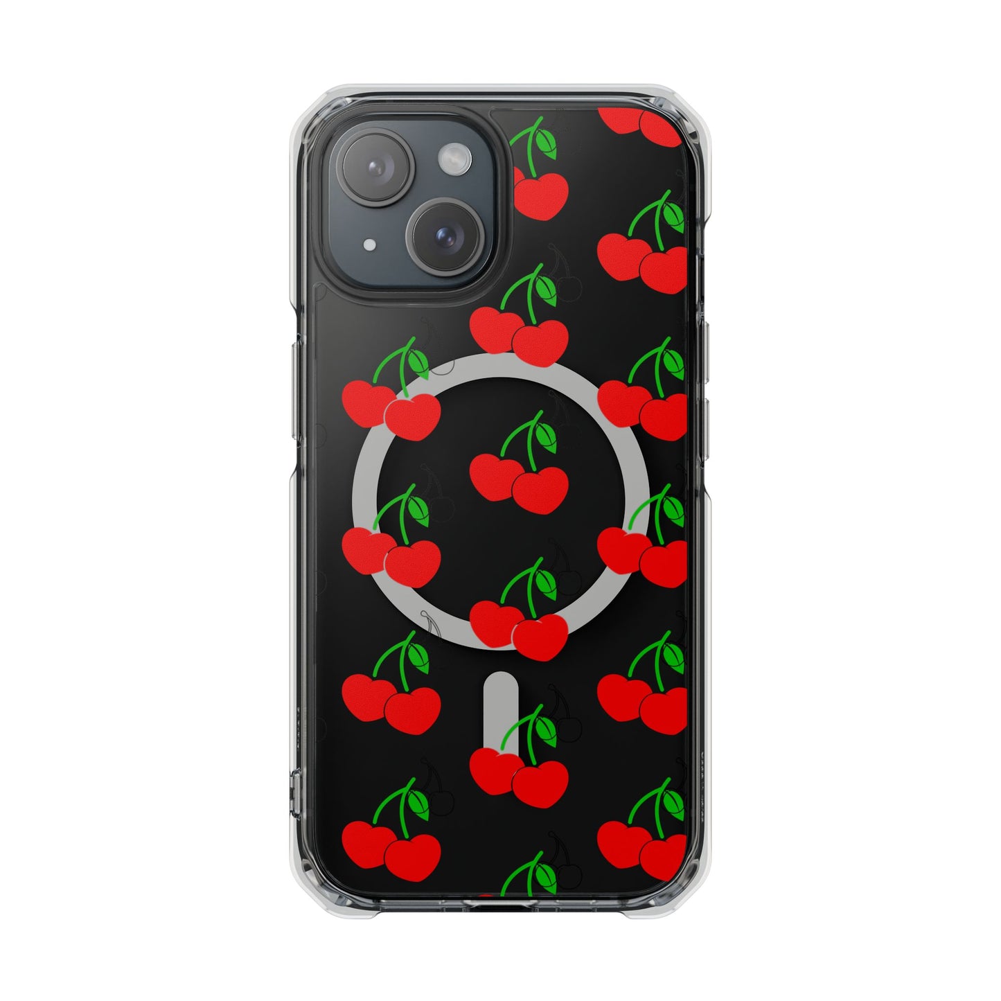 Phone Case with Cherry Design - MagSafe