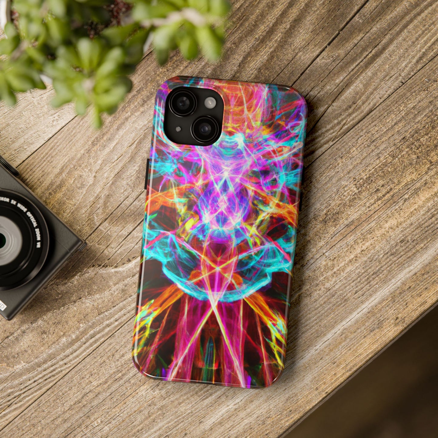 Phone Case - Electrifying Energy Design, colorful phone case, colorful Iphone Case, colorful Samsung phone case