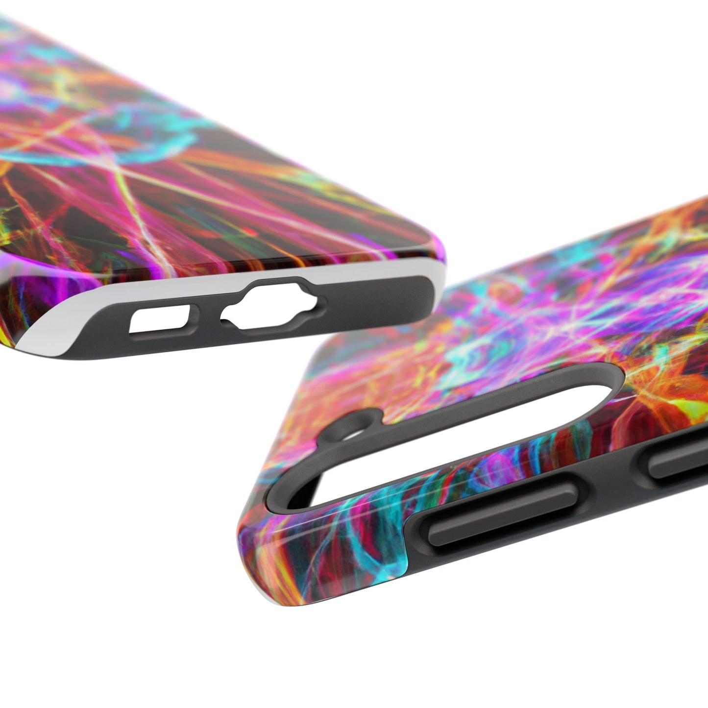 Phone Case - Electrifying Energy Design, colorful phone case, colorful Iphone Case, colorful Samsung phone case