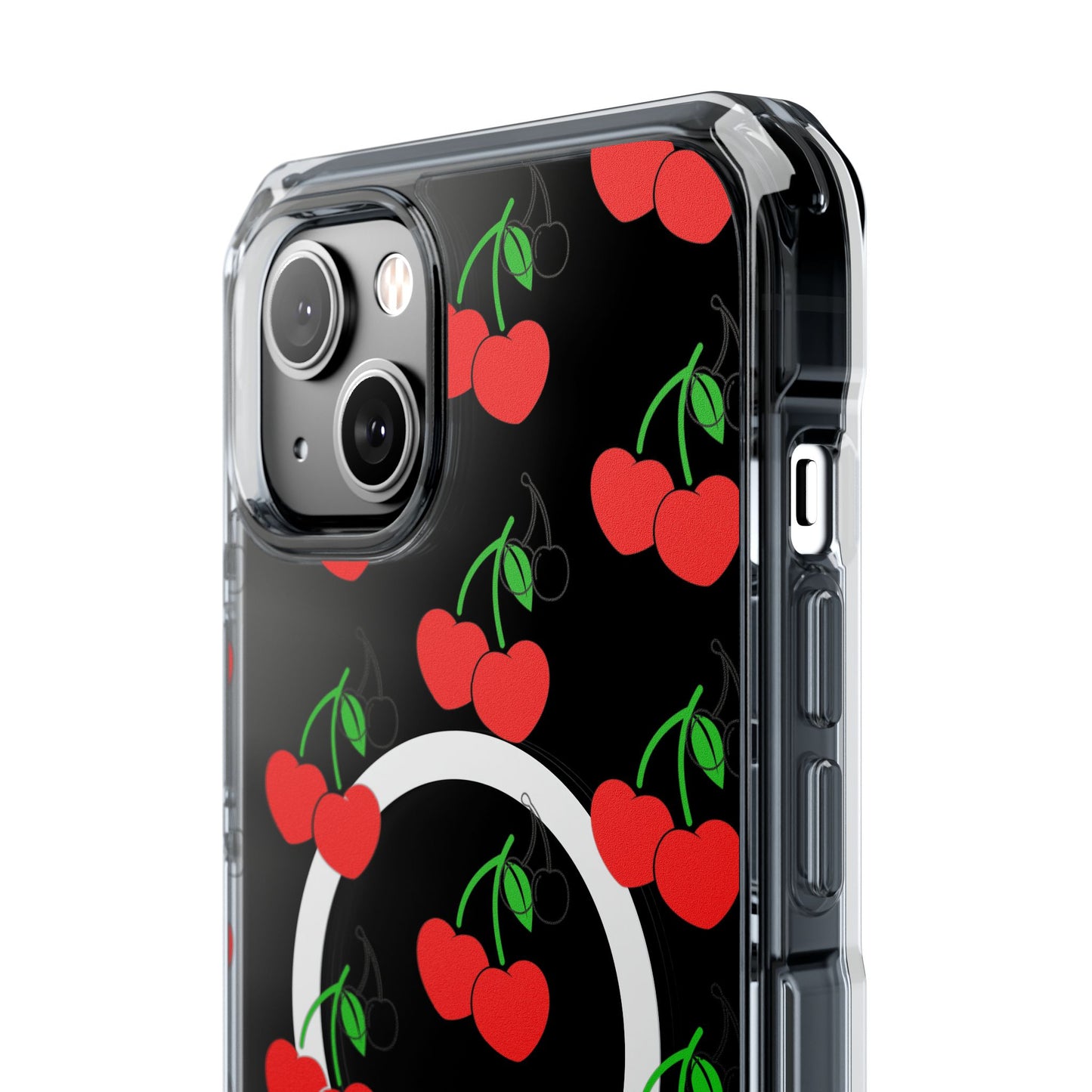 Phone Case with Cherry Design - MagSafe