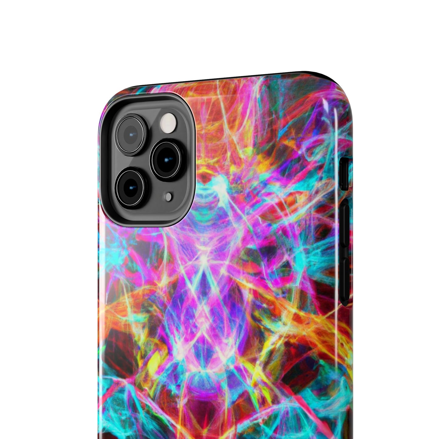 Phone Case - Electrifying Energy Design, colorful phone case, colorful Iphone Case, colorful Samsung phone case