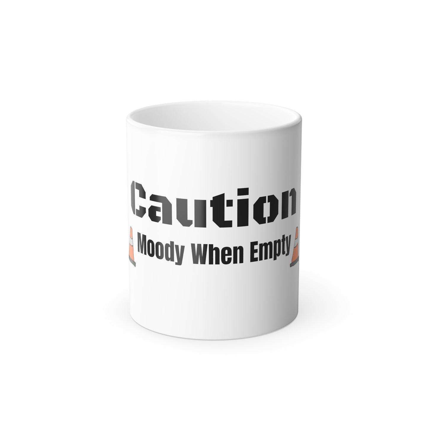 Caution Color Morphing Mug, 11oz