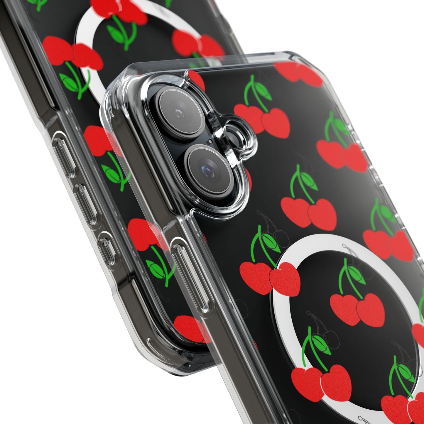 Phone Case with Cherry Design - MagSafe