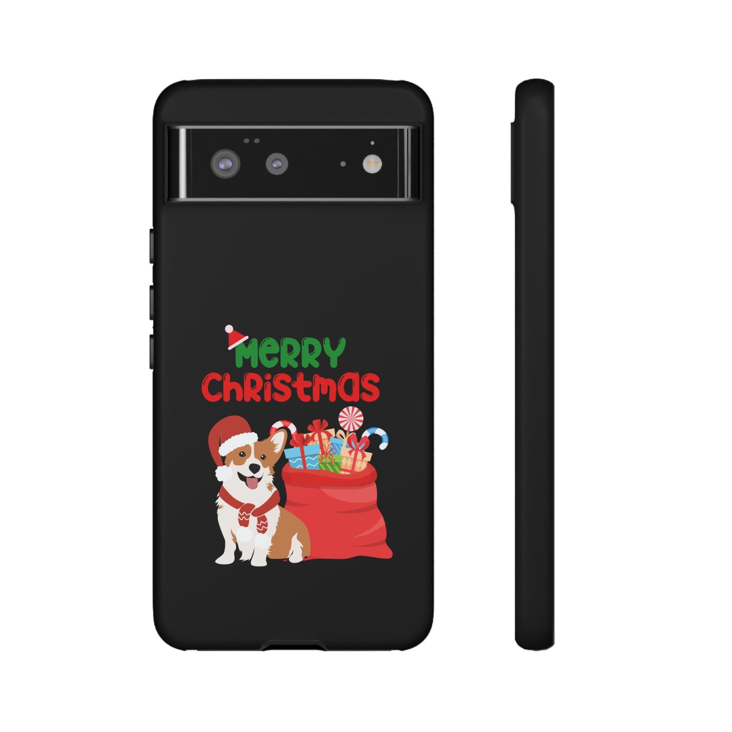 Phone Case Dog Santa Merry Christmas