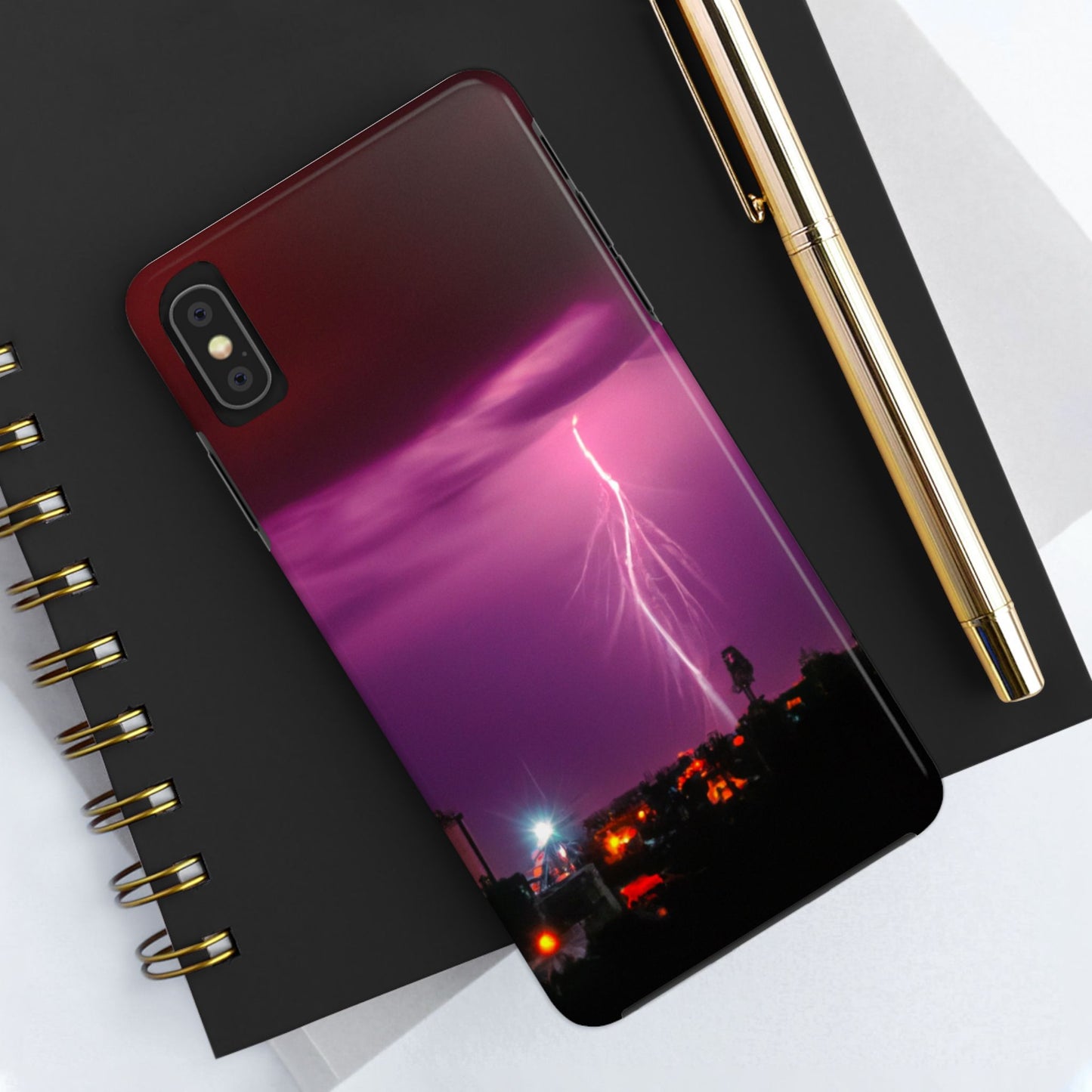 Lightning strike Phone Case for iPhone15, iPhone14, iPhone 8, Samsung Tough Phone Cases, Protect your Phone