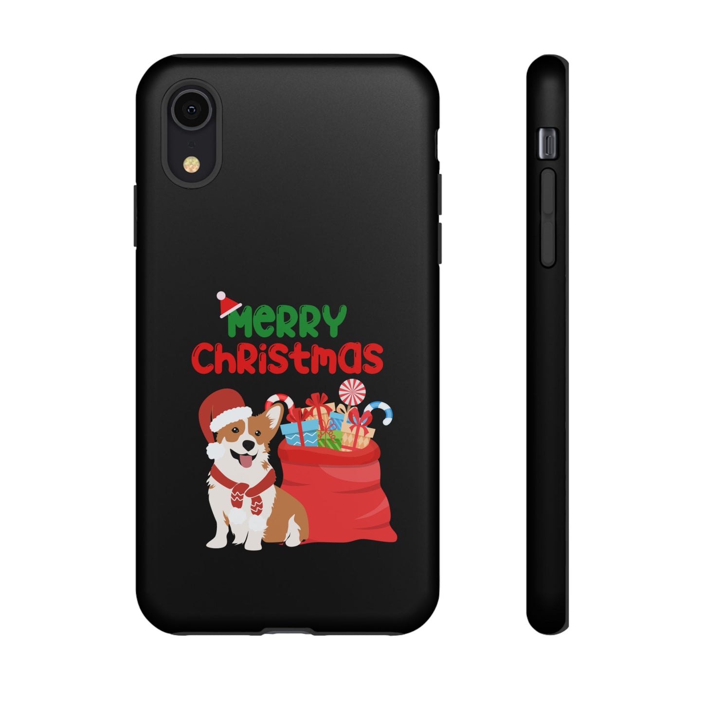 Phone Case Dog Santa Merry Christmas