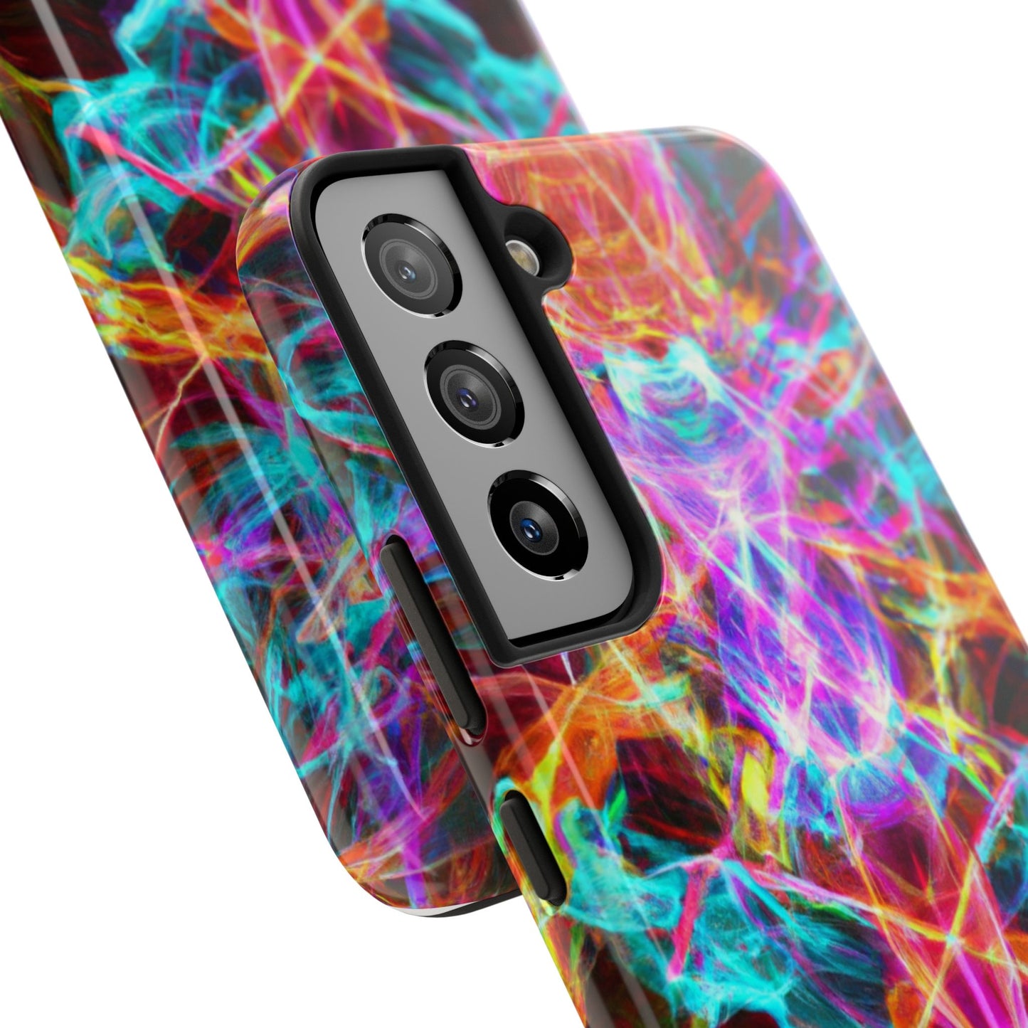 Phone Case - Electrifying Energy Design, colorful phone case, colorful Iphone Case, colorful Samsung phone case