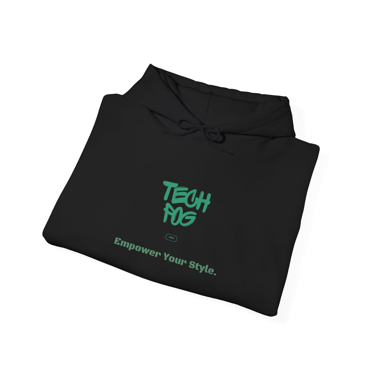 Hooded Sweatshirt - Tech POG Empower Your Style Message