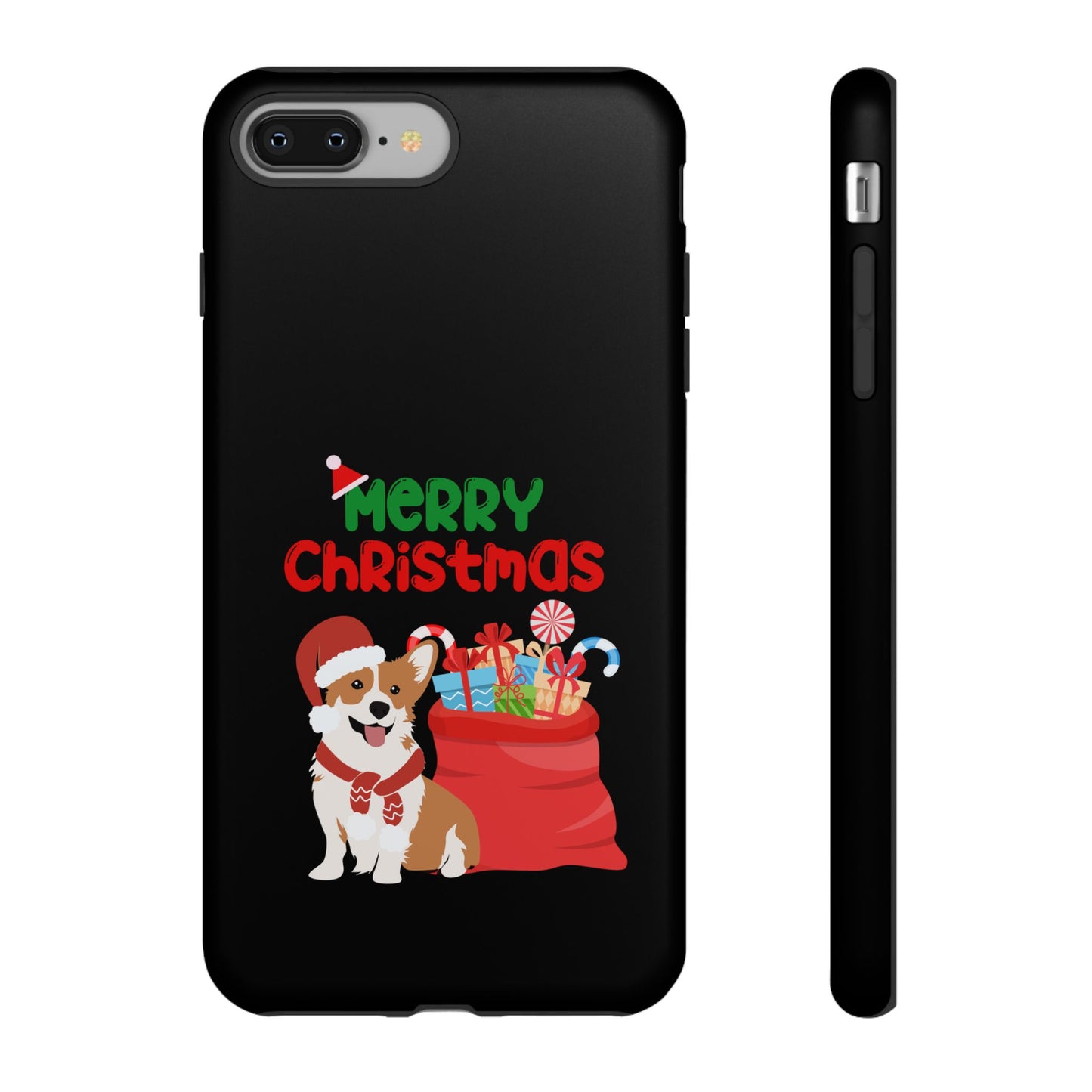 Phone Case Dog Santa Merry Christmas