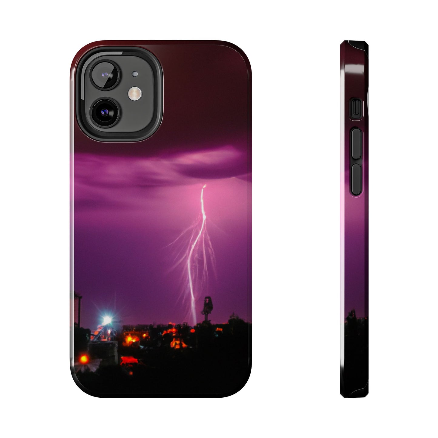 Lightning strike Phone Case for iPhone15, iPhone14, iPhone 8, Samsung Tough Phone Cases, Protect your Phone