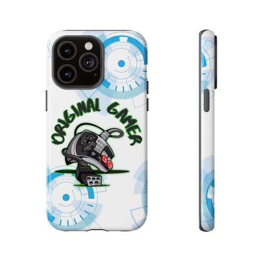 iPhone 15 or iPhone 14 Retro Gamer Phone Case with Old School Remote Control Design - Vintage Gaming, Gift for gamer, Tough Cases