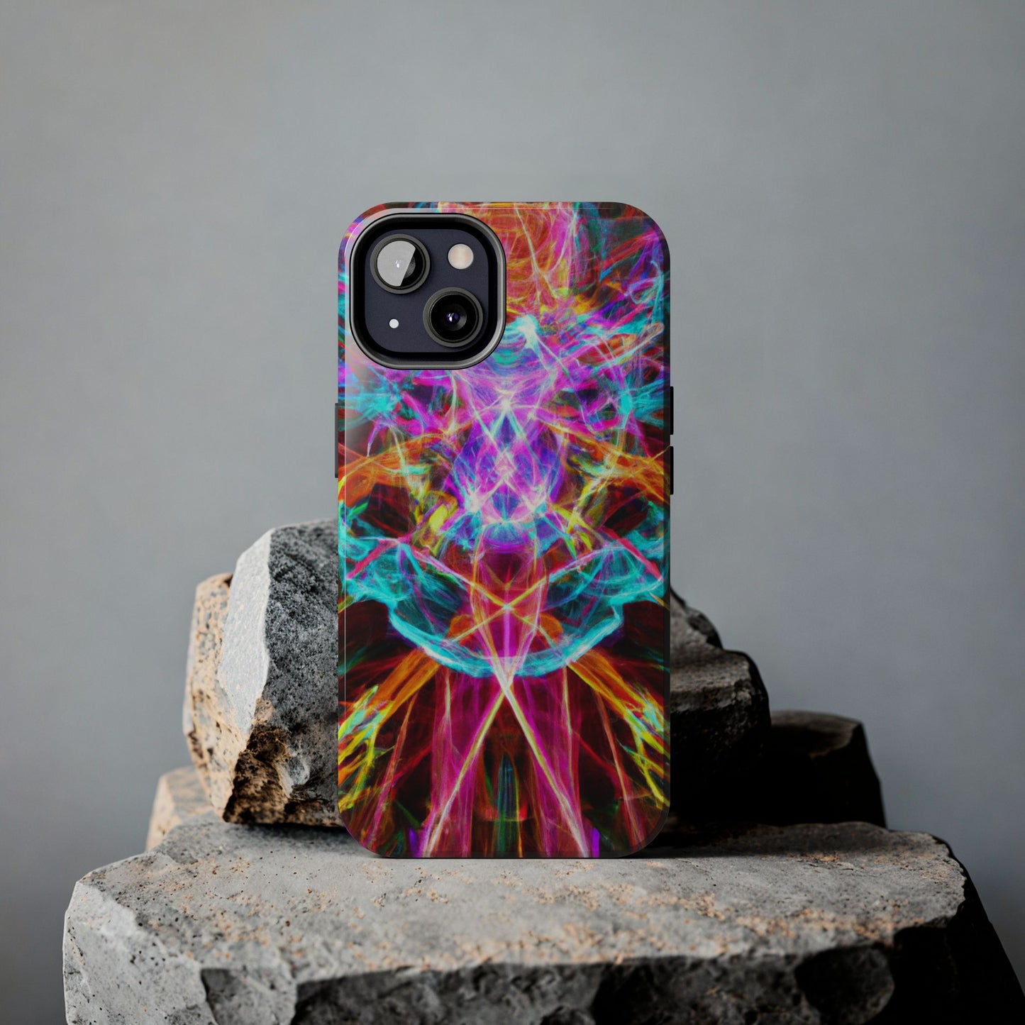 Phone Case - Electrifying Energy Design, colorful phone case, colorful Iphone Case, colorful Samsung phone case