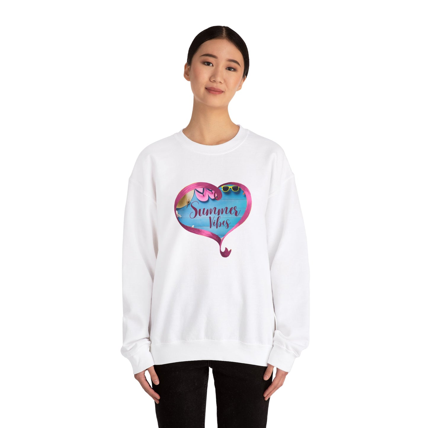 Summer Sweater for the cold nights at the beach, Crewneck Sweatshirt for when it starts getting cold at night