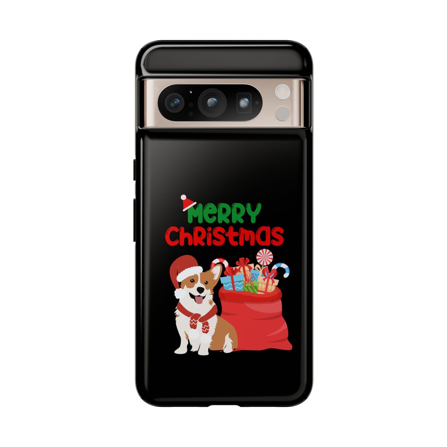 Phone Case Dog Santa Merry Christmas