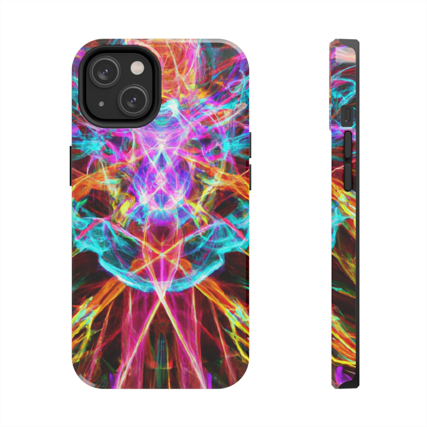 Phone Case - Electrifying Energy Design, colorful phone case, colorful Iphone Case, colorful Samsung phone case