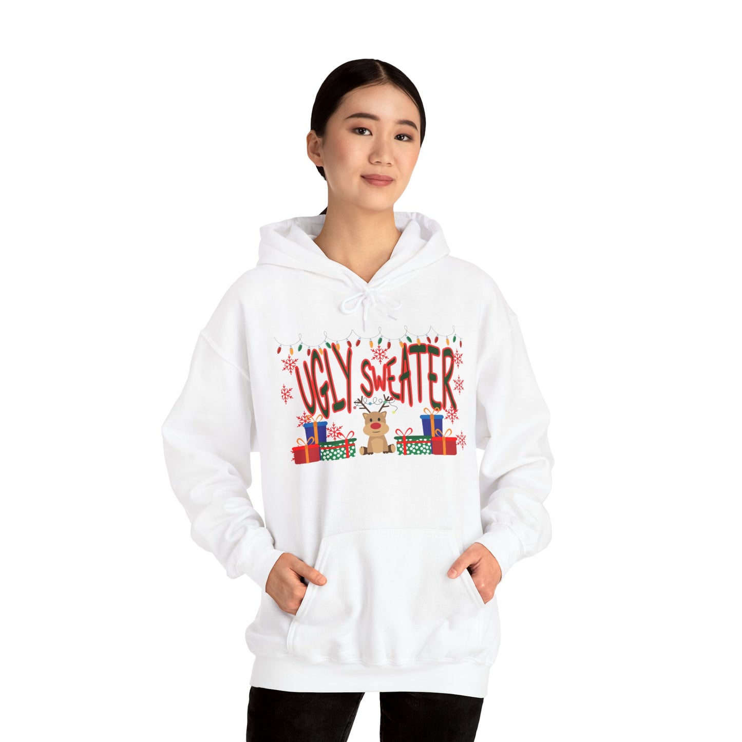 Ugly Christmas Sweater Hoodie