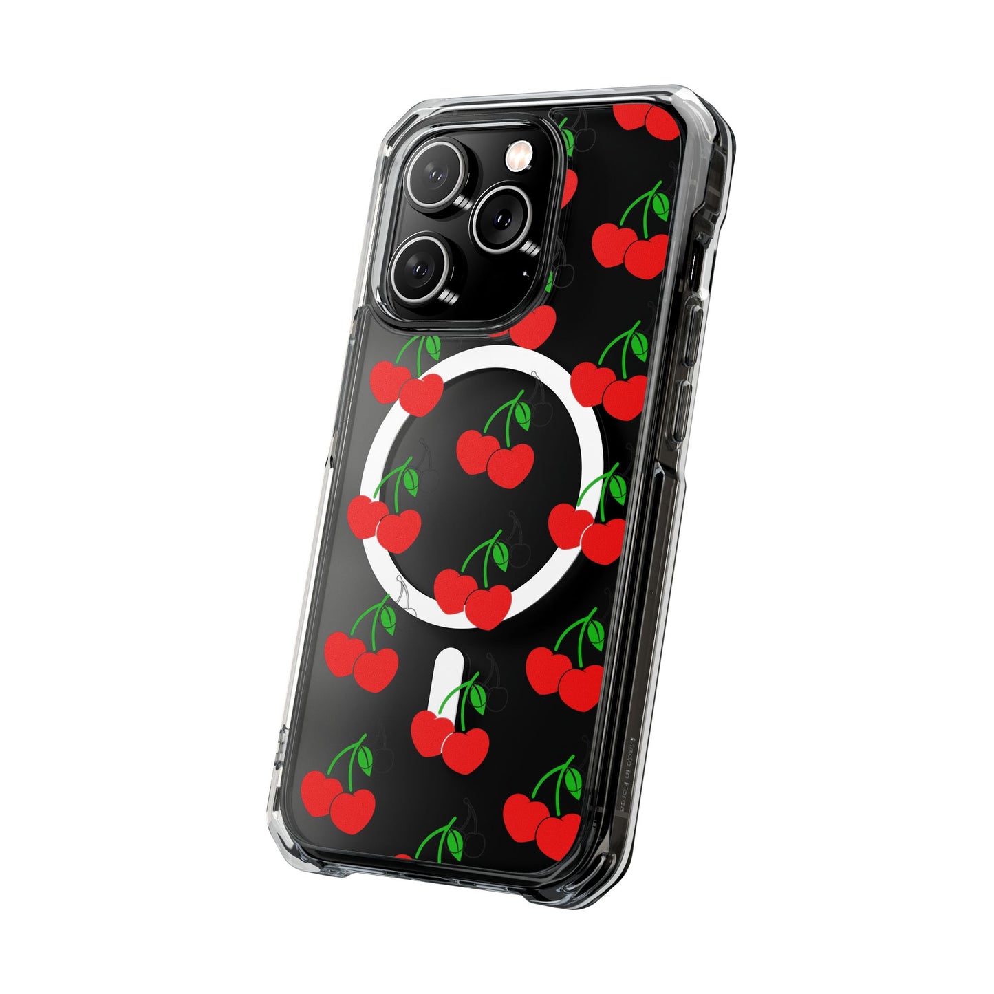 Phone Case with Cherry Design - MagSafe