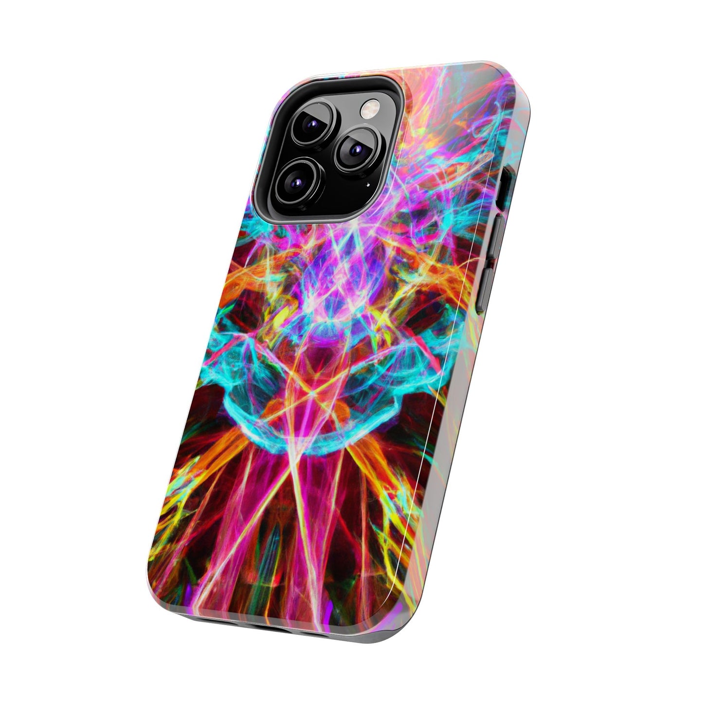 Phone Case - Electrifying Energy Design, colorful phone case, colorful Iphone Case, colorful Samsung phone case