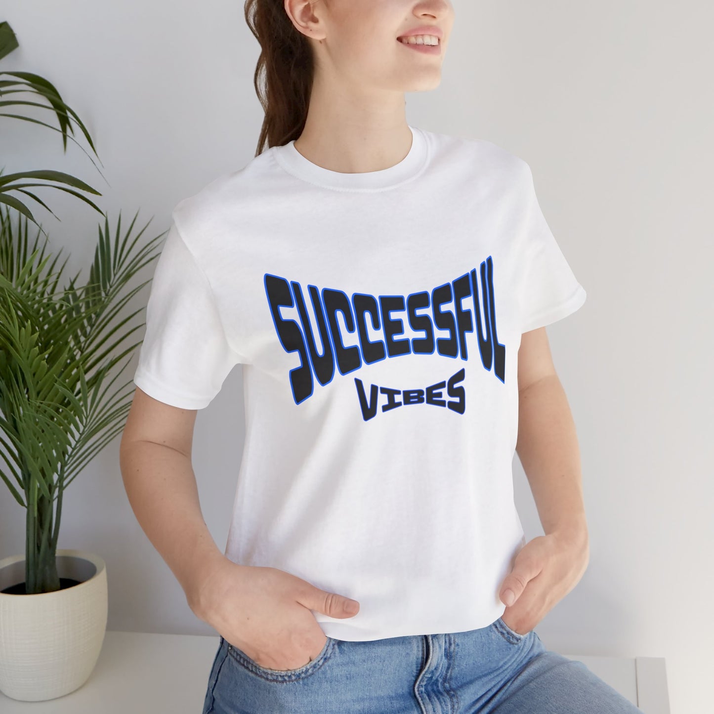 T-Shirt Successful Vibes Tee, short sleeve successful shirt good vibes for success