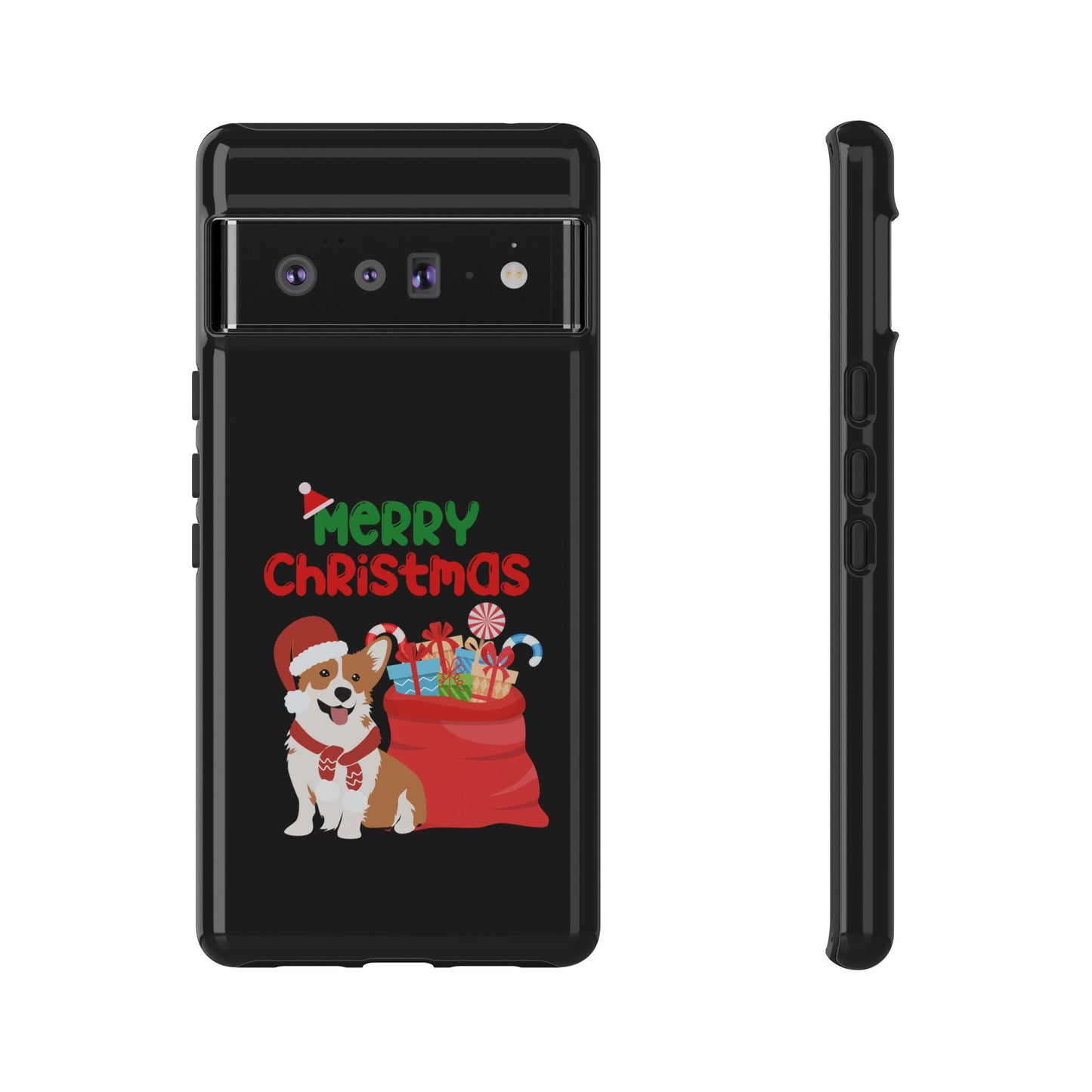 Phone Case Dog Santa Merry Christmas