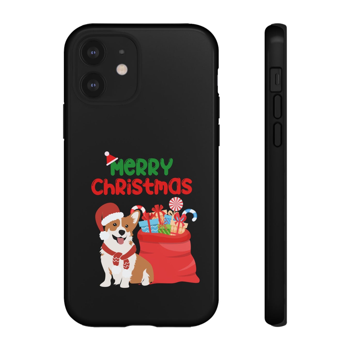 Phone Case Dog Santa Merry Christmas