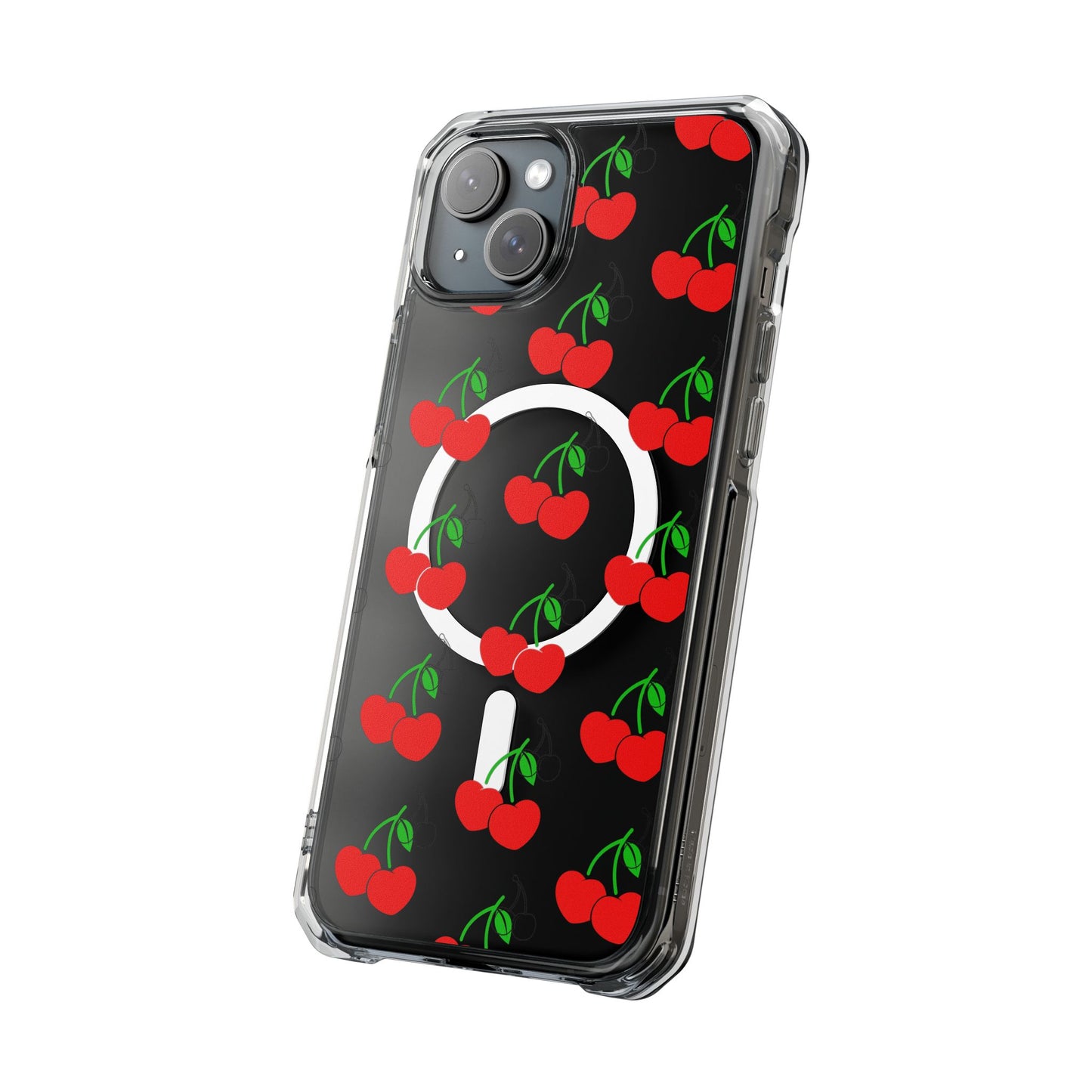 Phone Case with Cherry Design - MagSafe