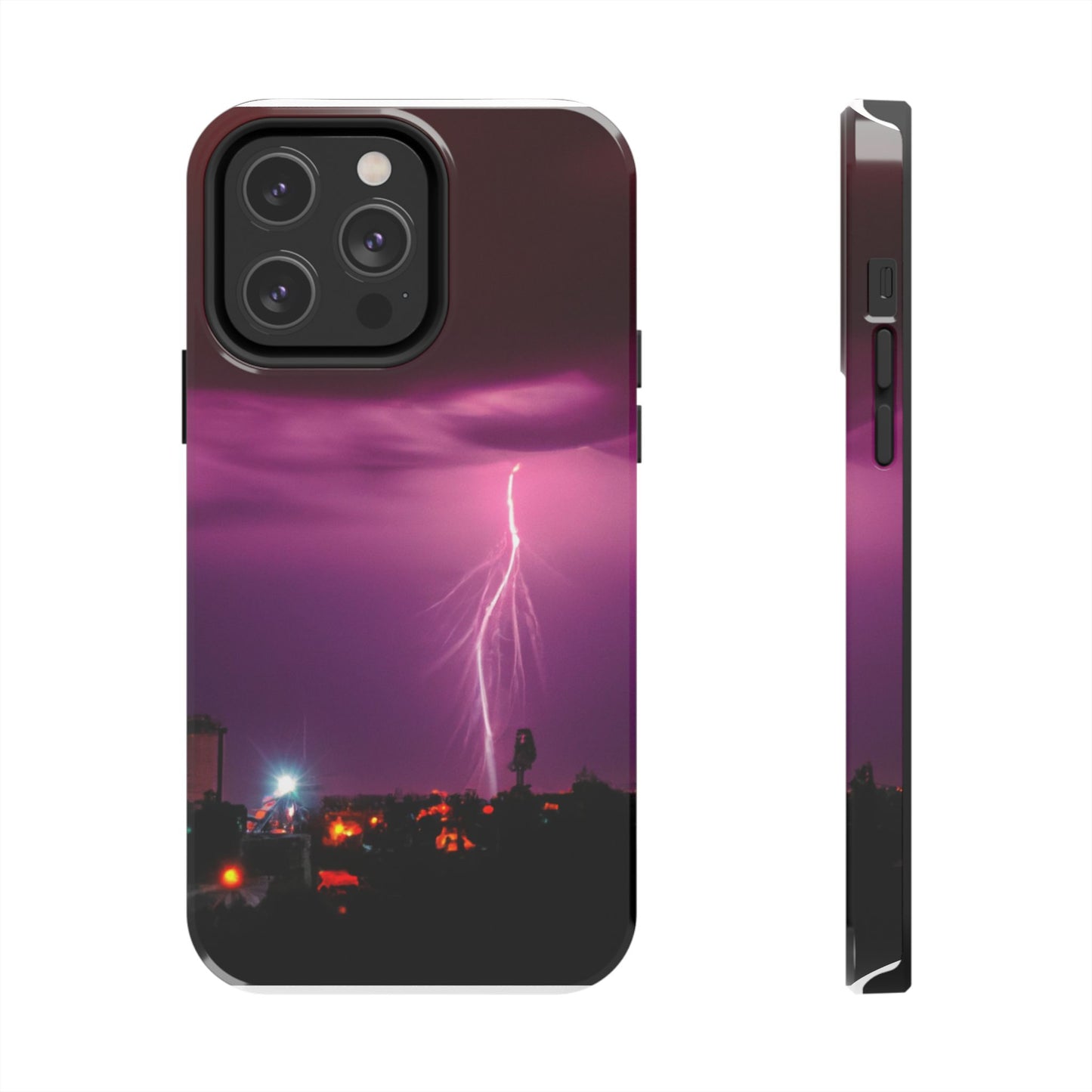 Lightning strike Phone Case for iPhone15, iPhone14, iPhone 8, Samsung Tough Phone Cases, Protect your Phone