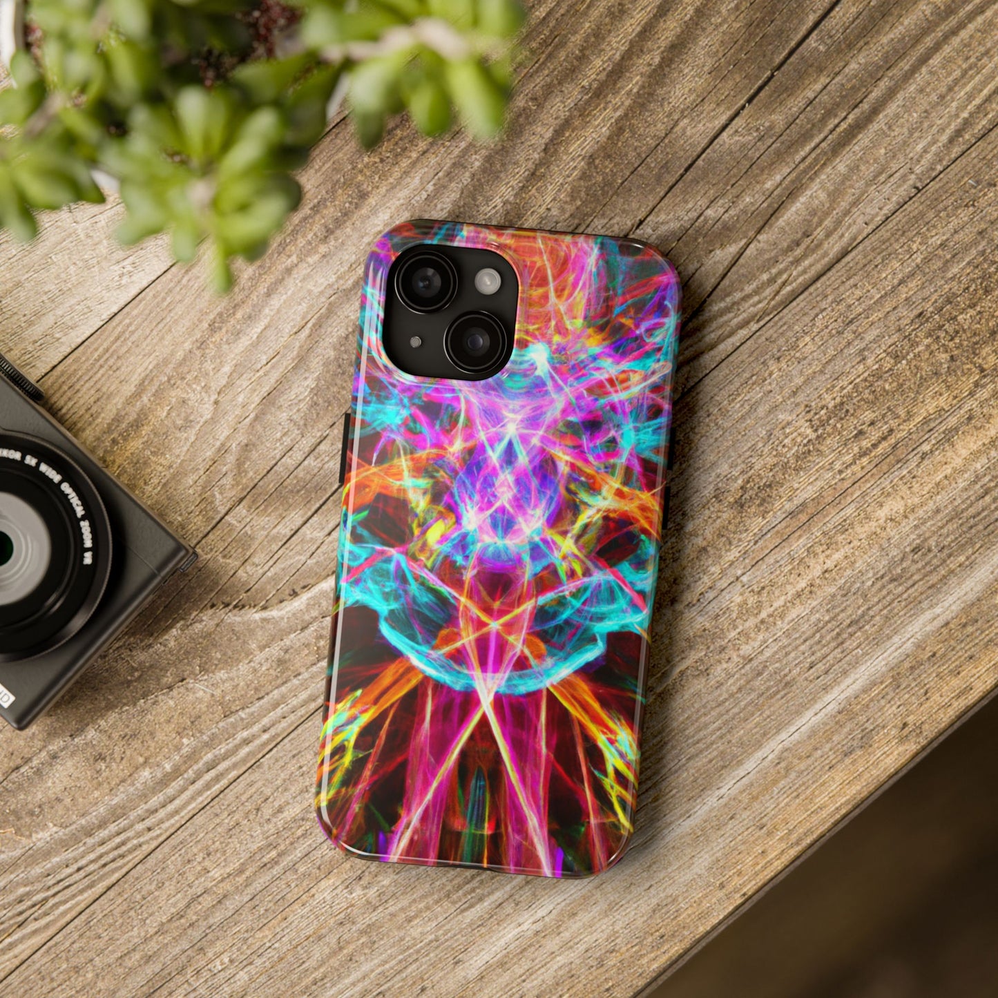 Phone Case - Electrifying Energy Design, colorful phone case, colorful Iphone Case, colorful Samsung phone case