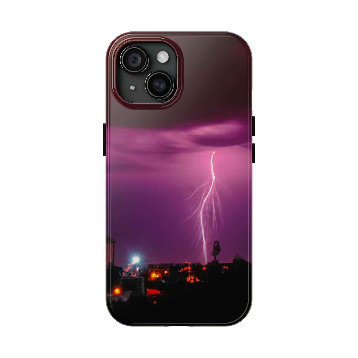 Lightning strike Phone Case for iPhone15, iPhone14, iPhone 8, Samsung Tough Phone Cases, Protect your Phone